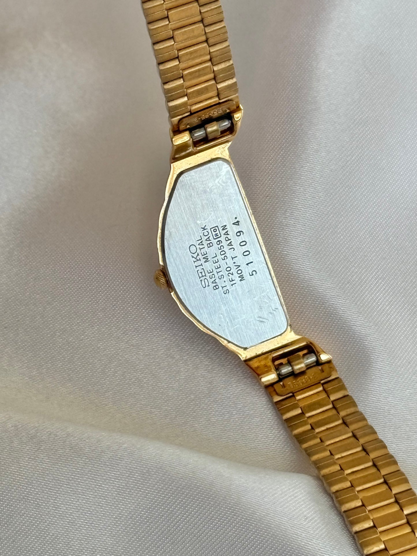 Rare Vintage Half Moon Seiko Watch