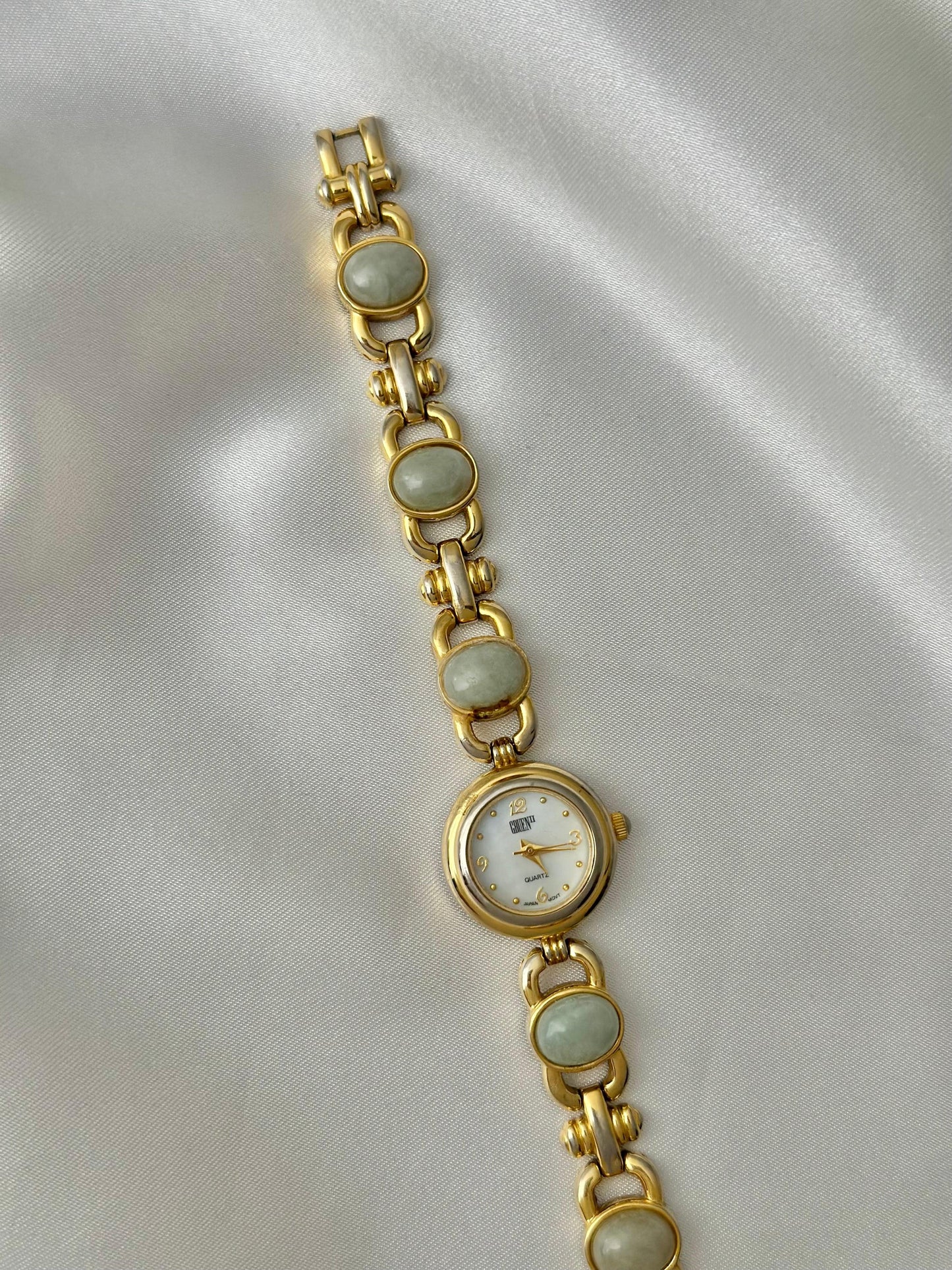 Vintage Jade Watch