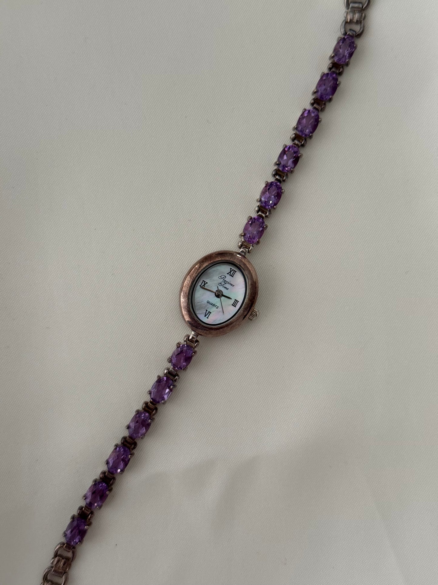 Vintage Purple Gem Watch