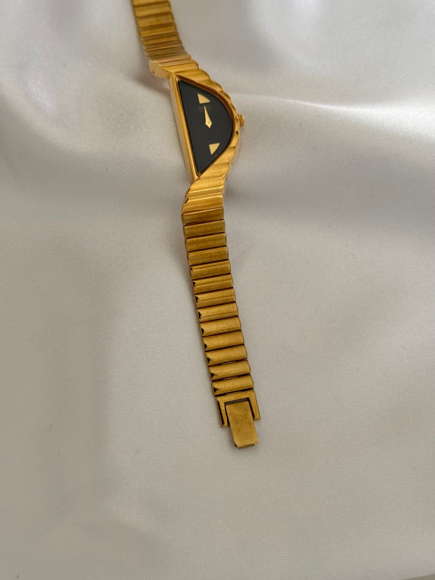 Rare Vintage Half Moon Seiko Watch