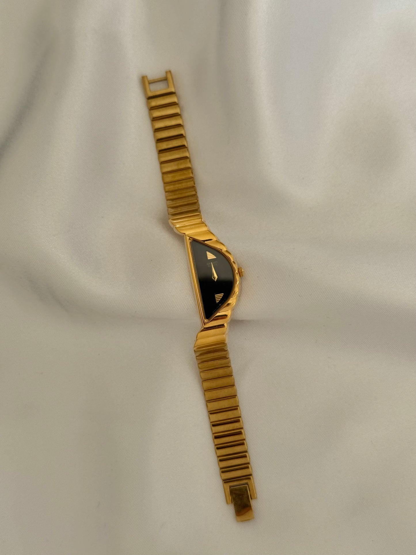 Rare Vintage Half Moon Seiko Watch