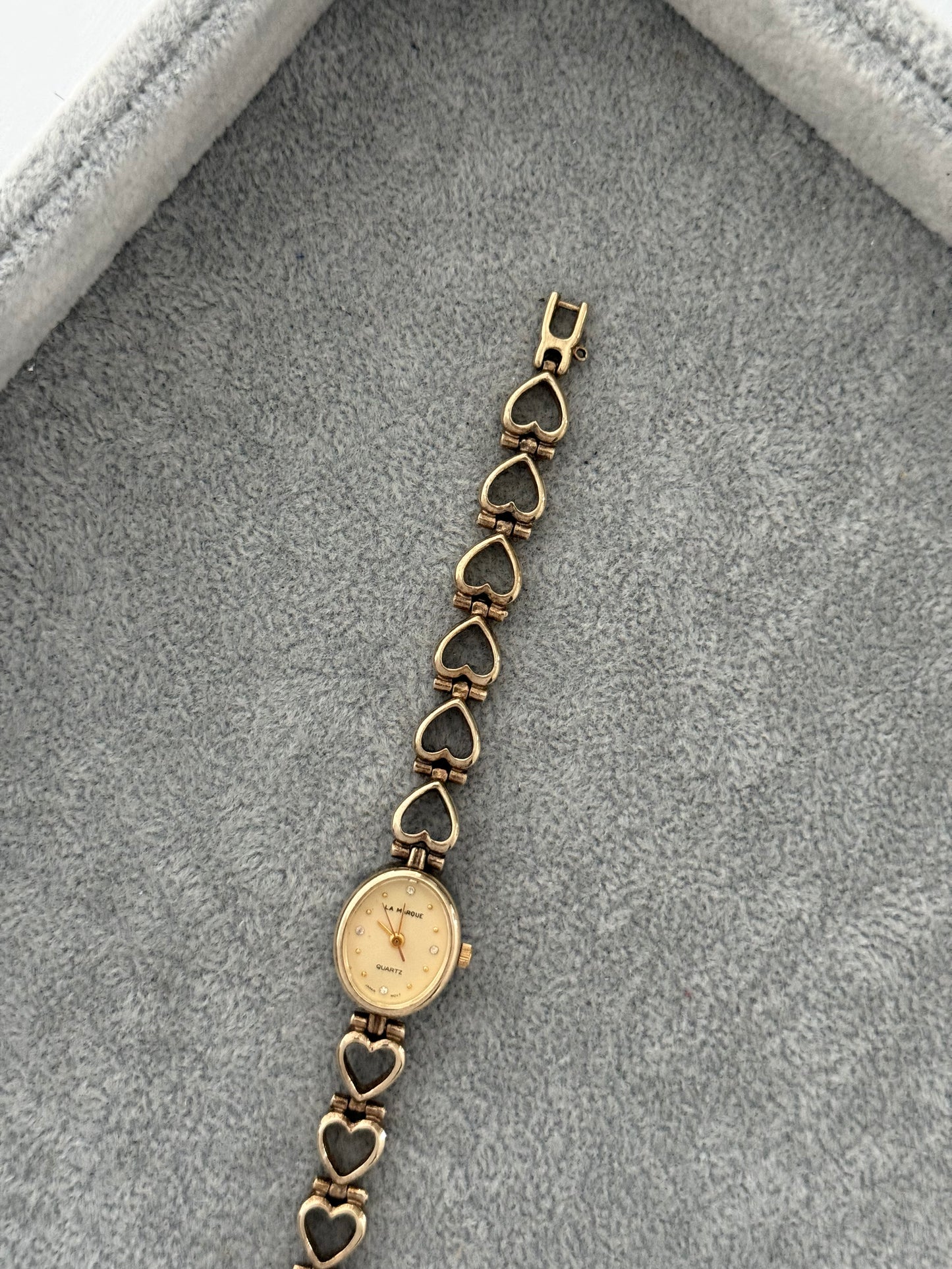 Vintage La Marque Heart Watch