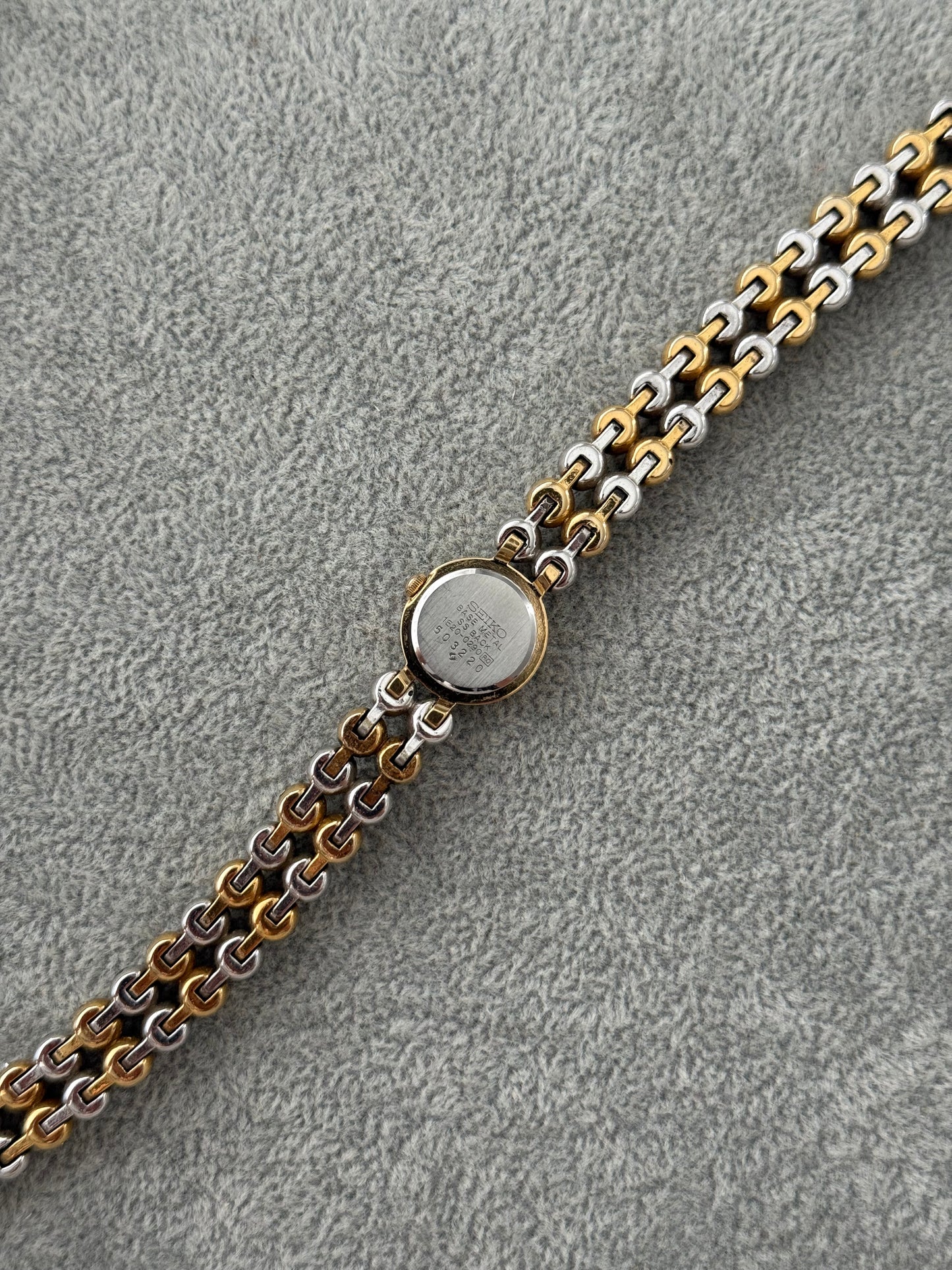 Rare Vintage Two-Tone Seiko Watch