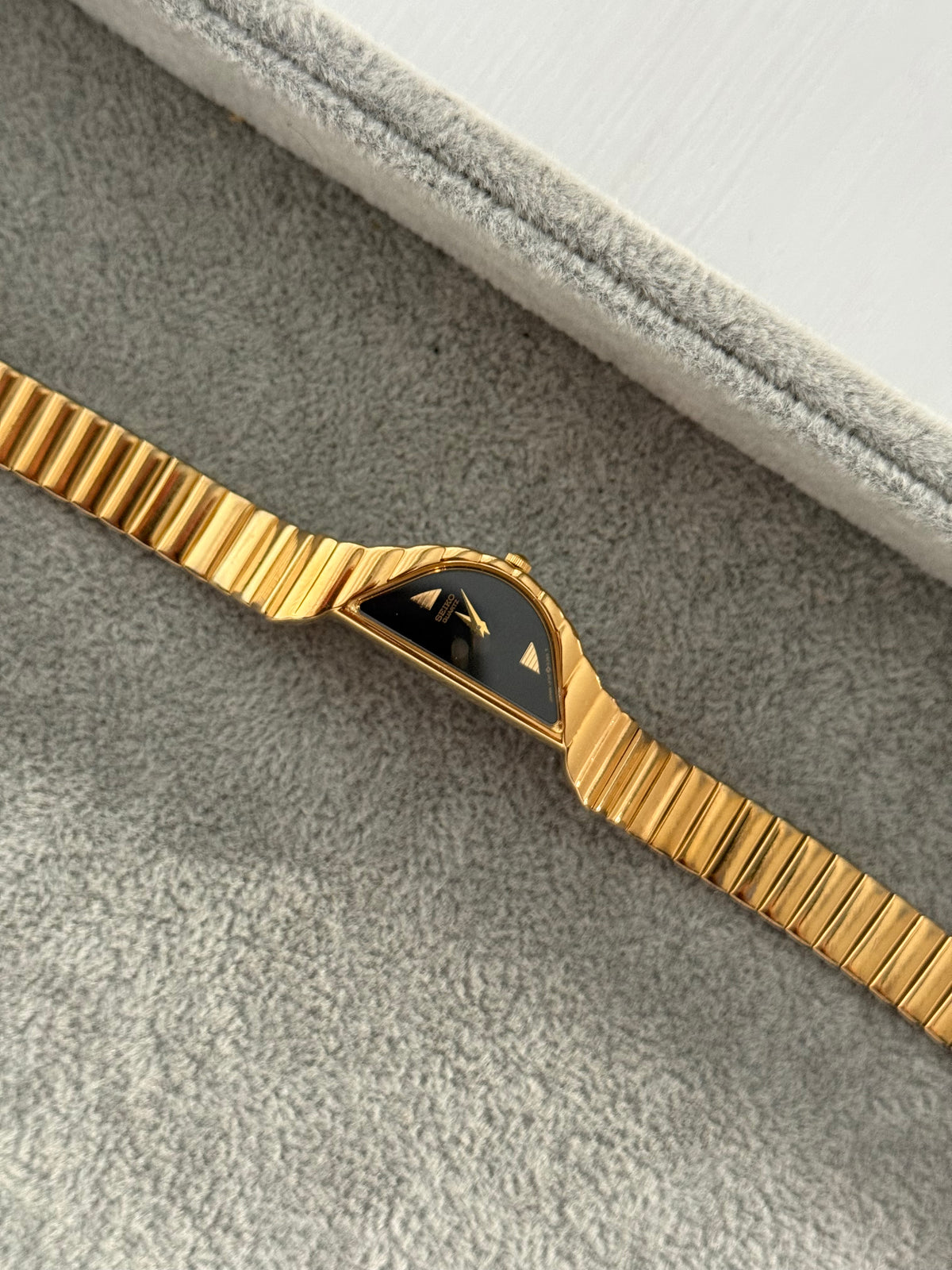 Rare Vintage Half Moon Seiko Watch