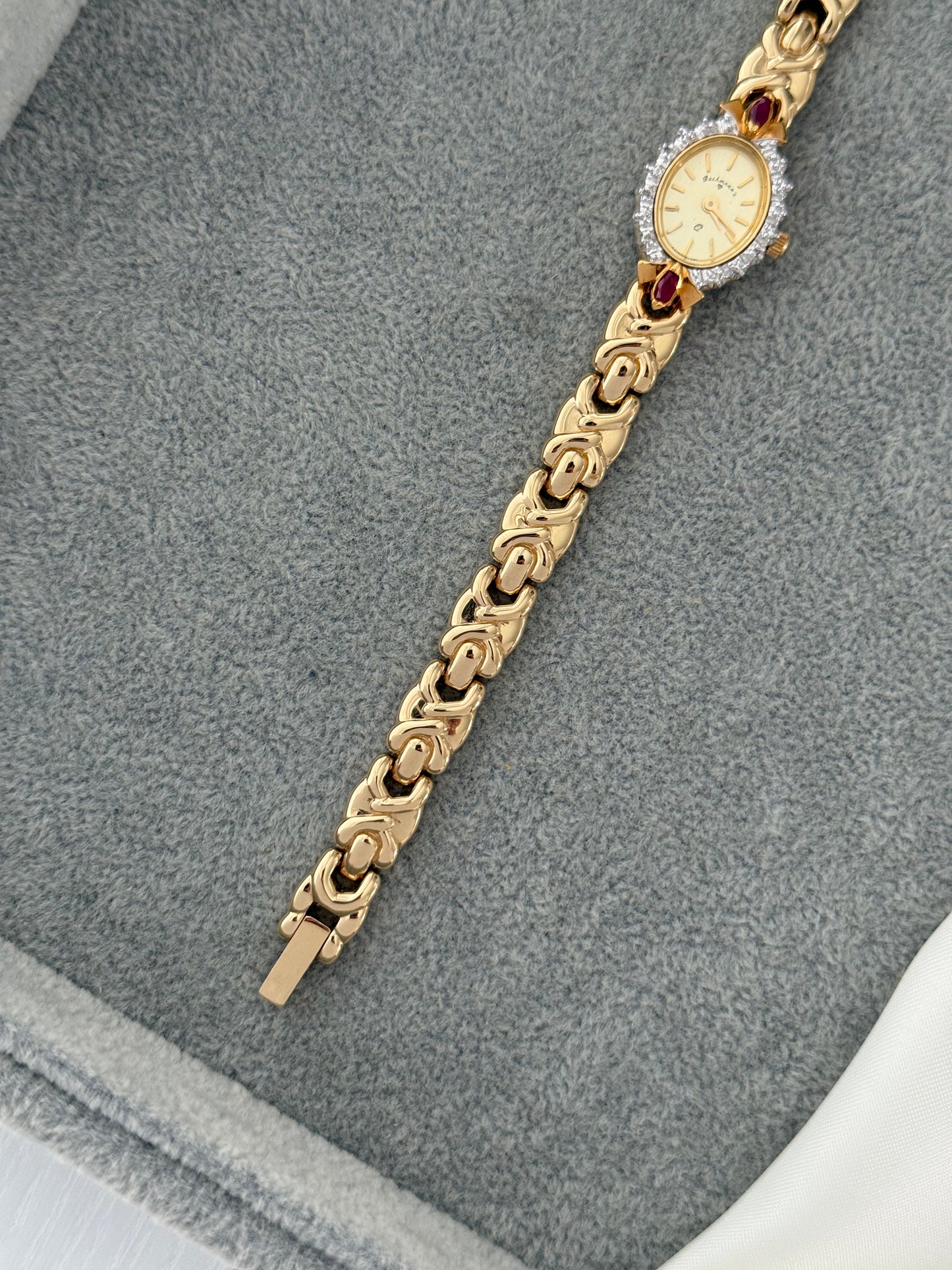 Pristine 1990’s Genuine Ruby Watch