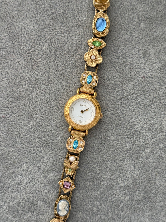 Gorgeous Multi Gem Watch