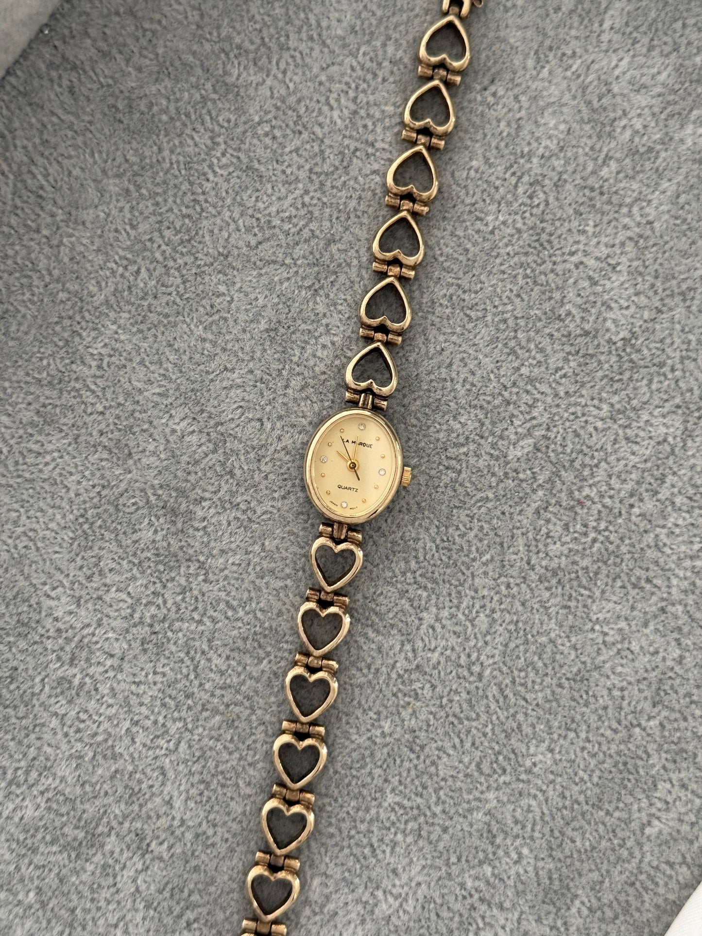 Vintage La Marque Heart Watch