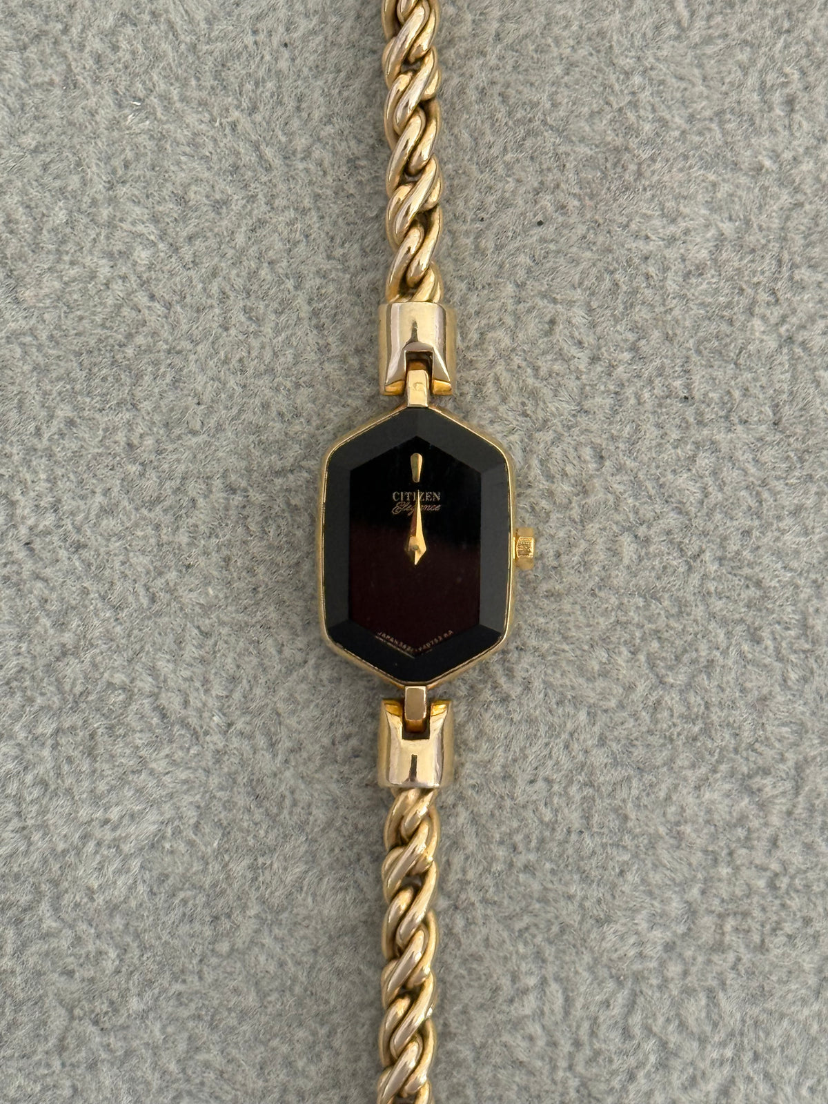 Very Rare Black Dial Vintage Citizen Elegance Watch