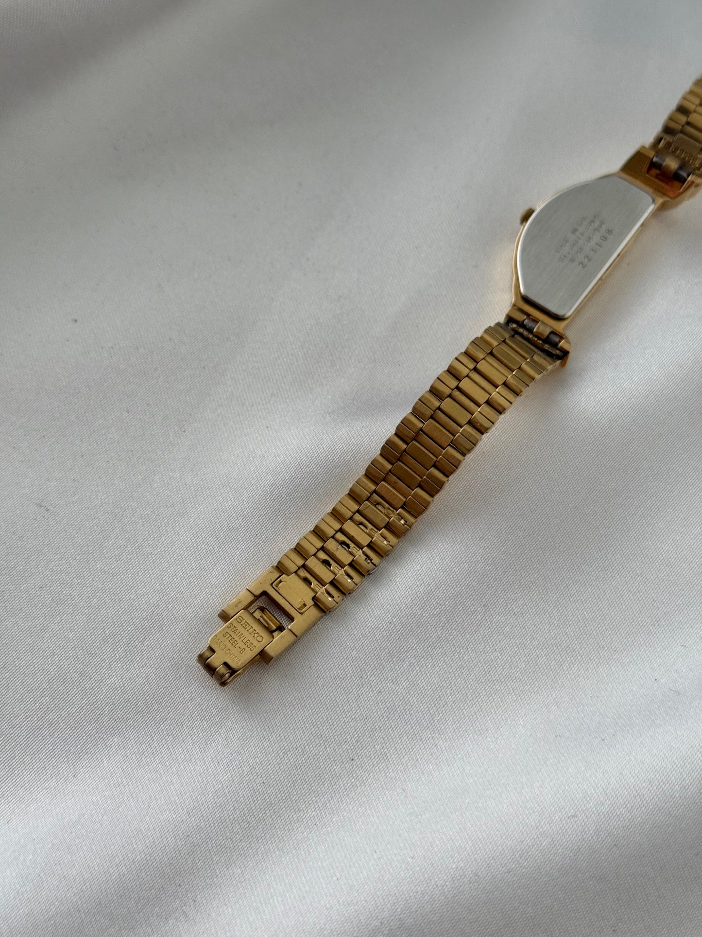 Rare Vintage Half Moon Seiko Watch