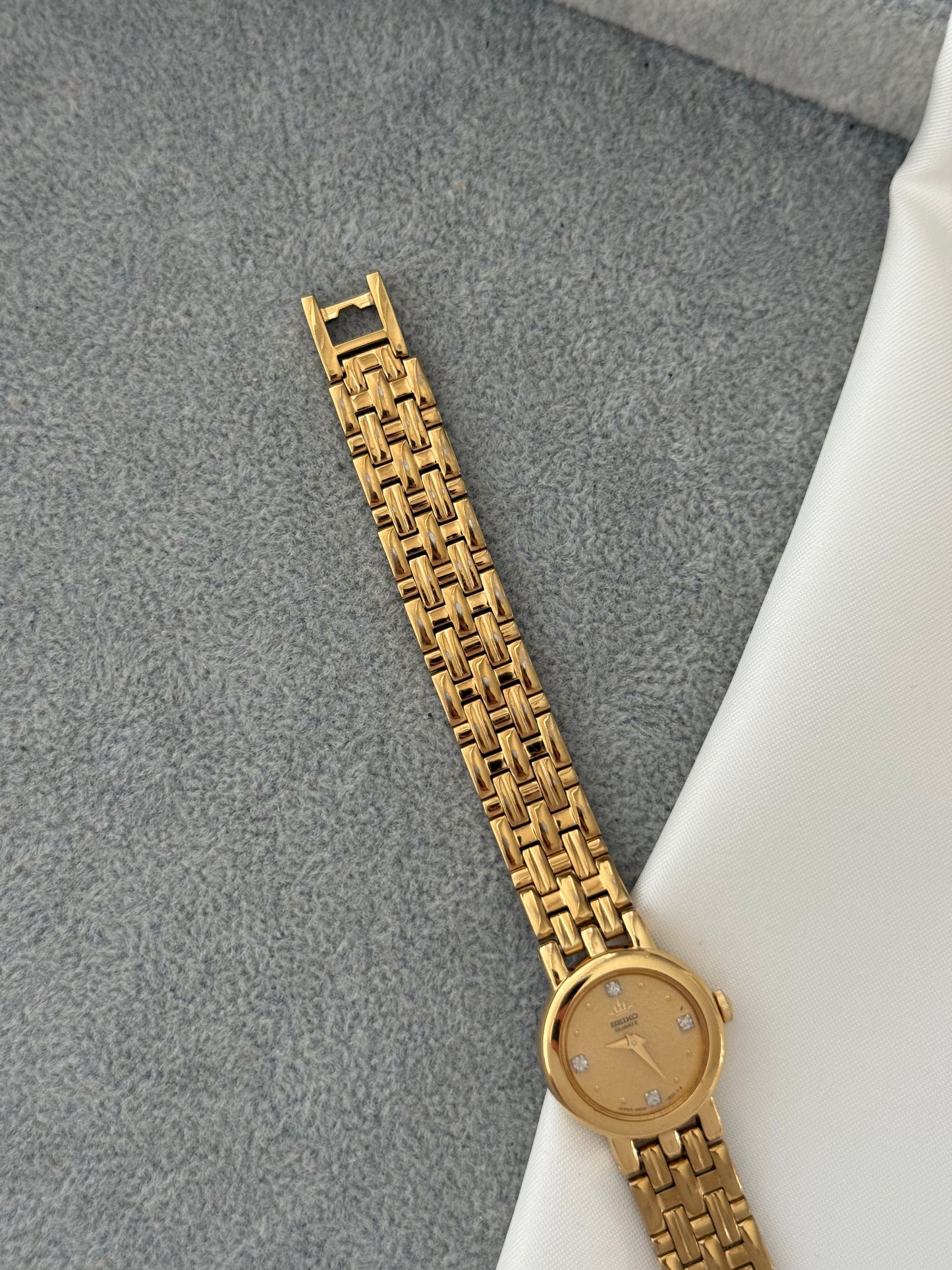Vintage Diamond Dial Seiko
