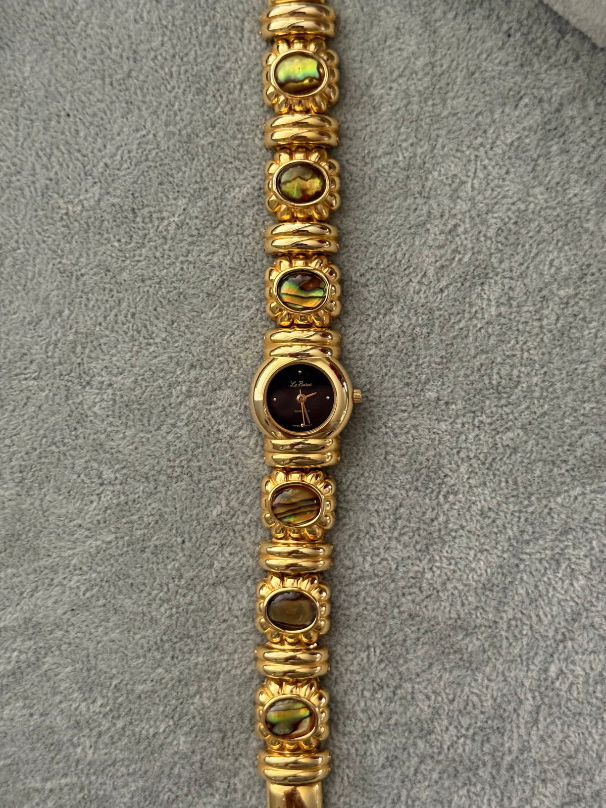Vintage Chunky Abalone Watch
