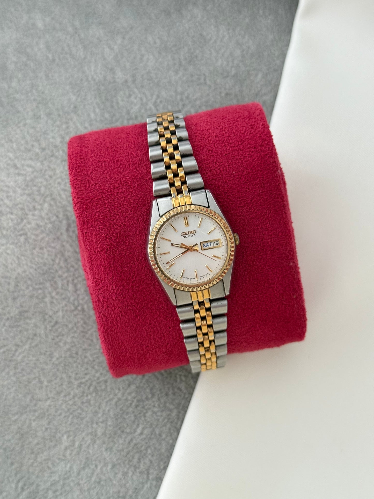 Vintage Two Tone Seiko Watch