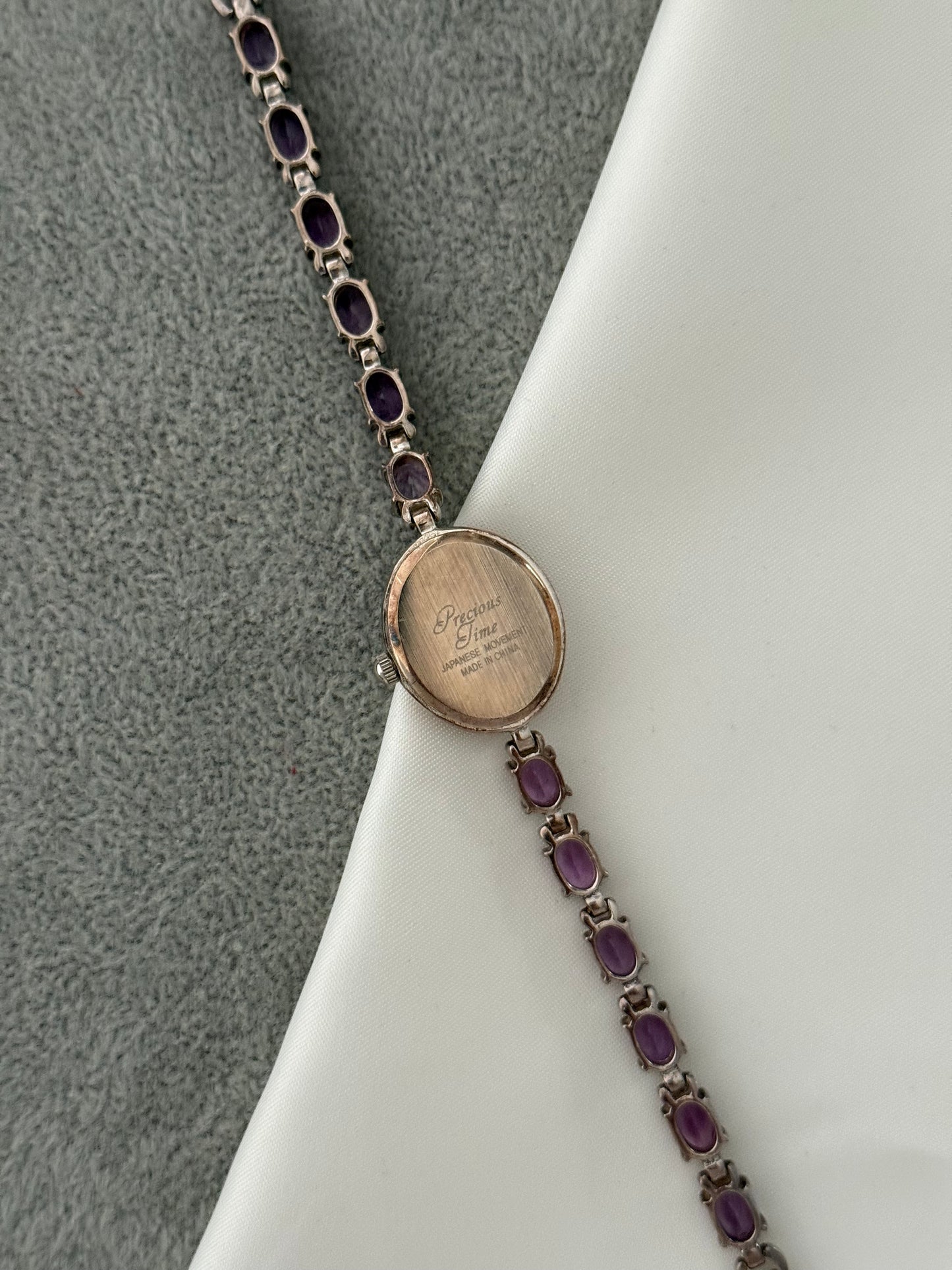 Vintage Purple Gem Watch