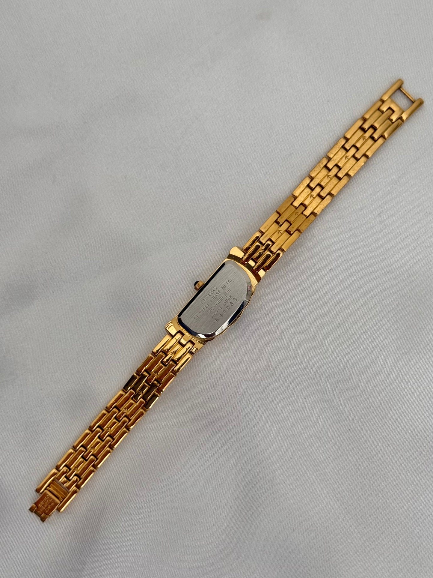 Rare Vintage Asymmetric Seiko Watch
