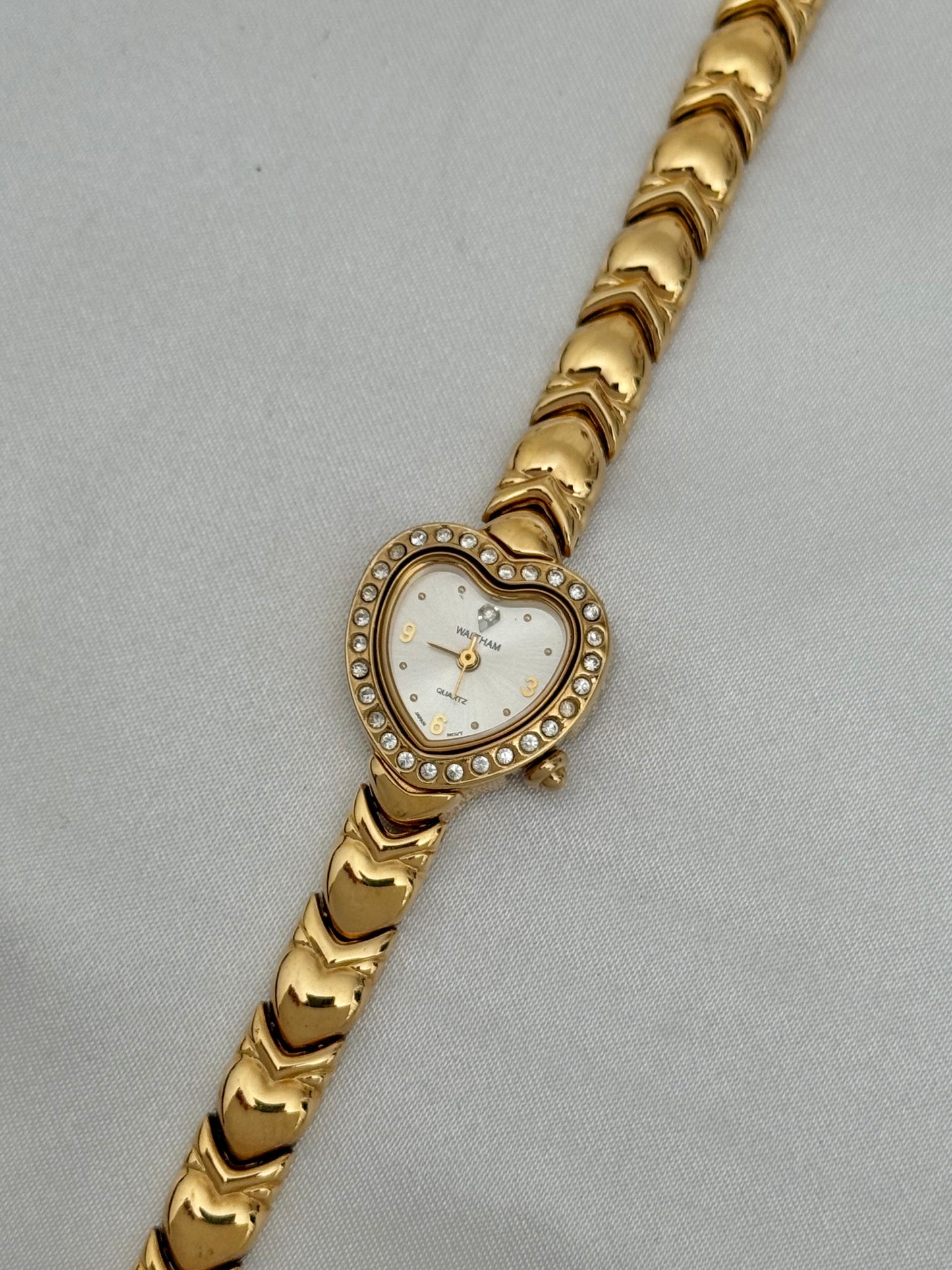 Vintage Heart Dial Watch
