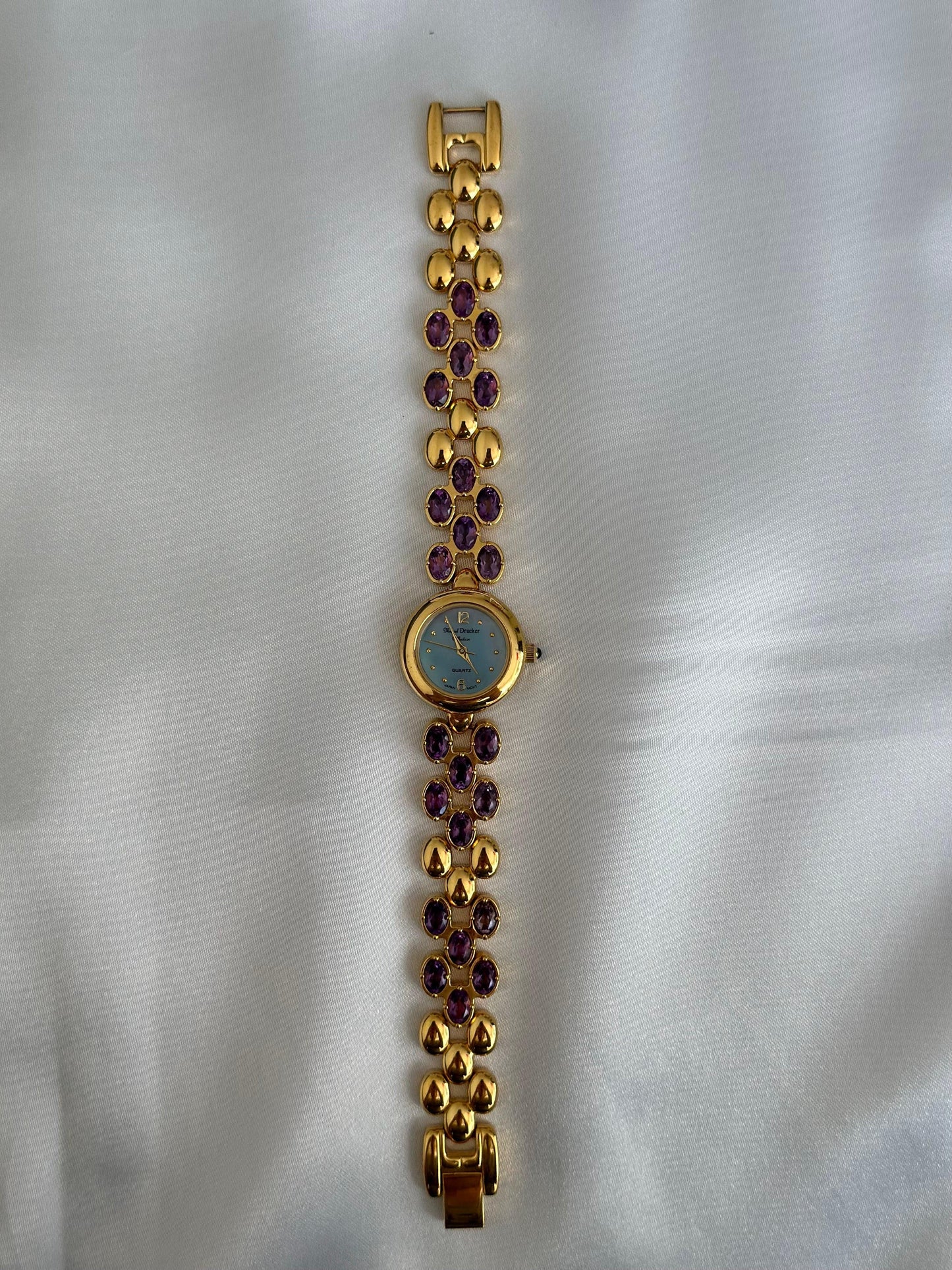 Rare Vintage Amethyst Watch