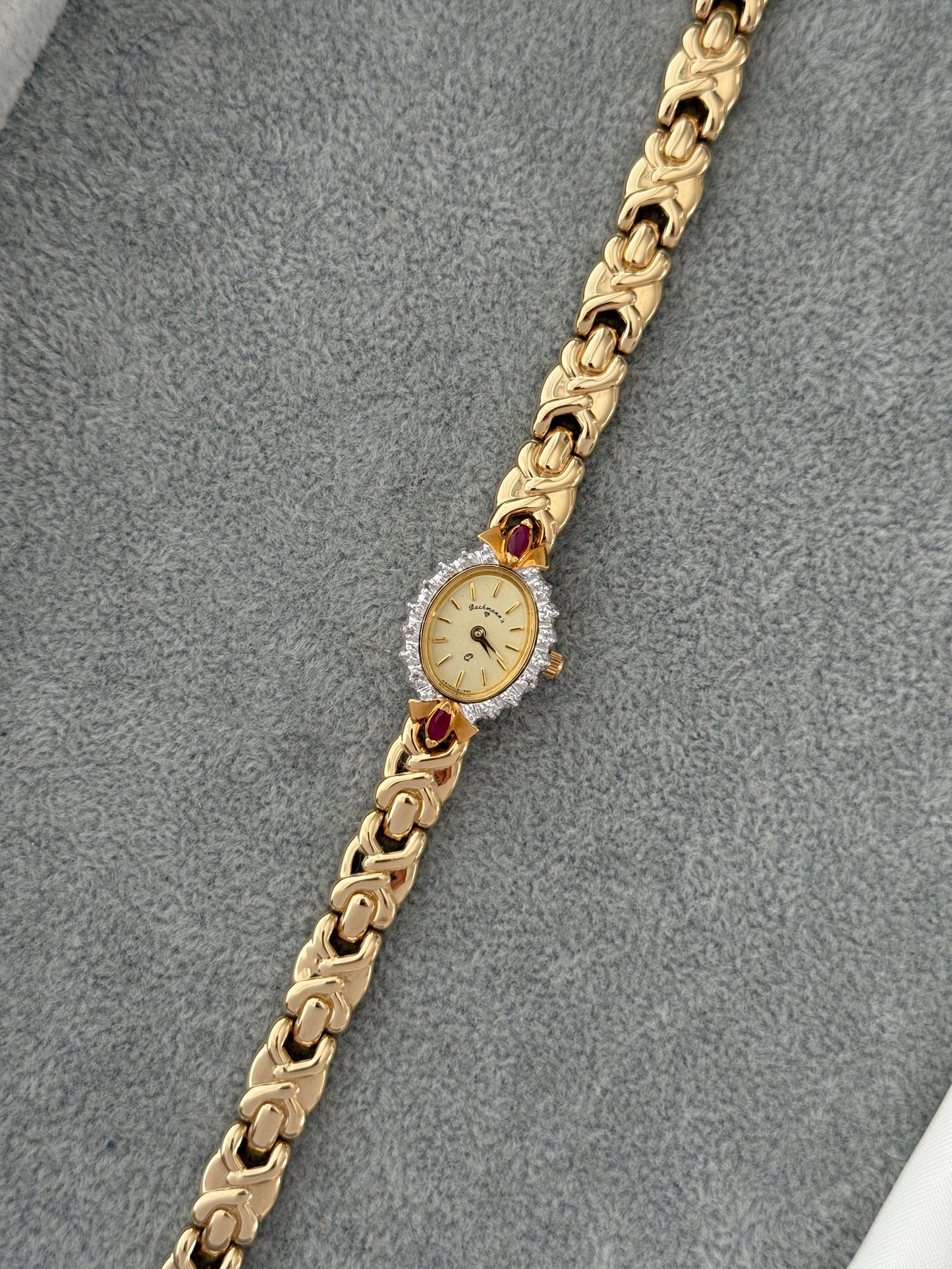 Pristine 1990’s Genuine Ruby Watch