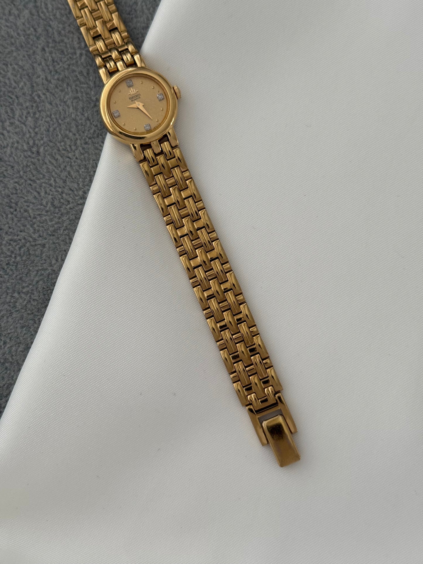 Vintage Diamond Dial Seiko