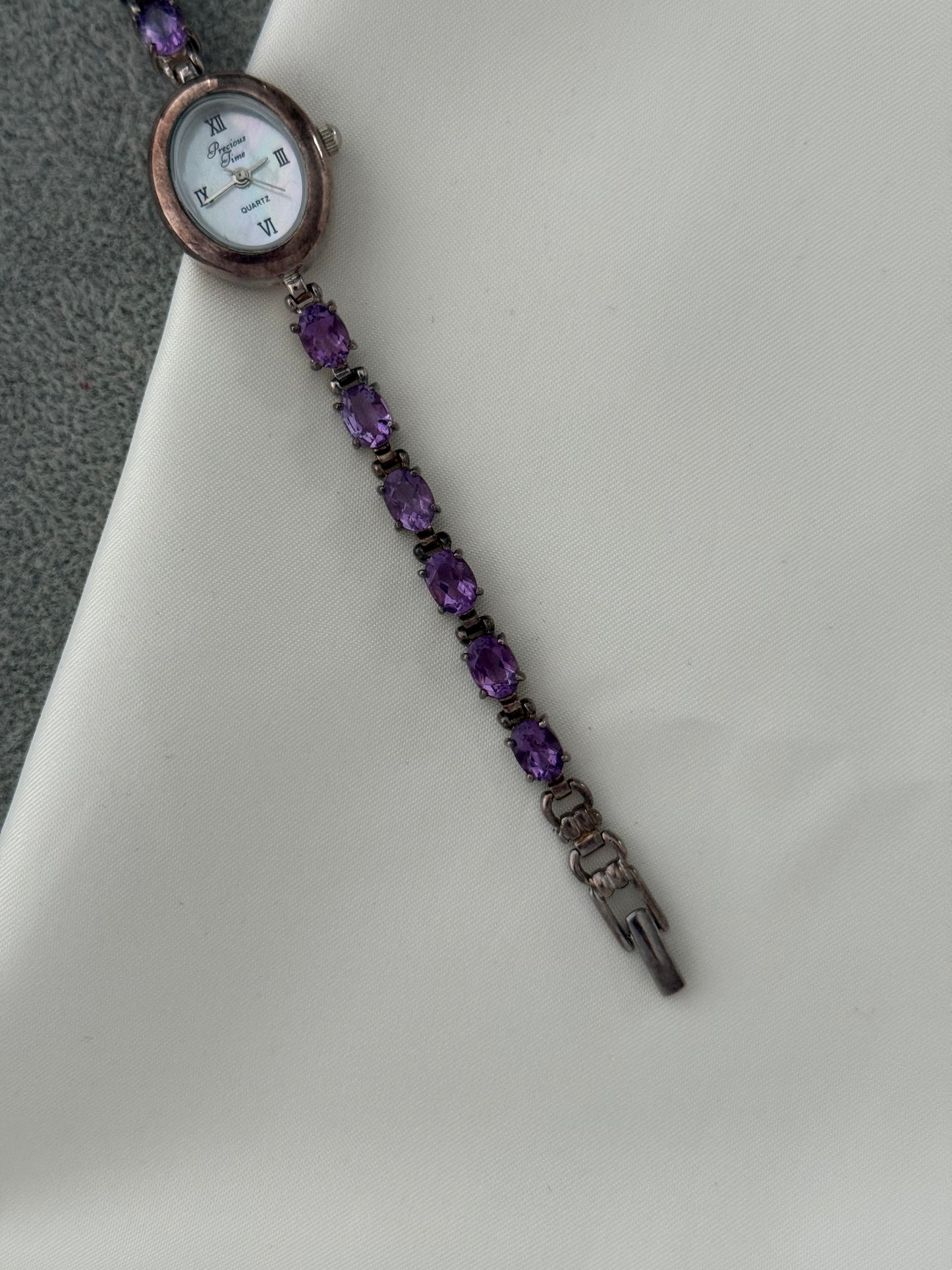 Vintage Purple Gem Watch