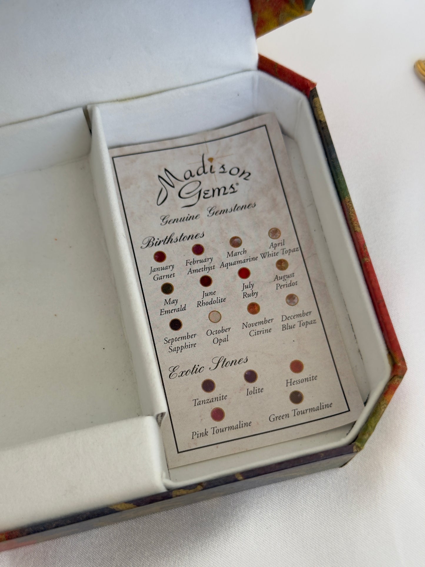 Vintage Emerald Gem Watch