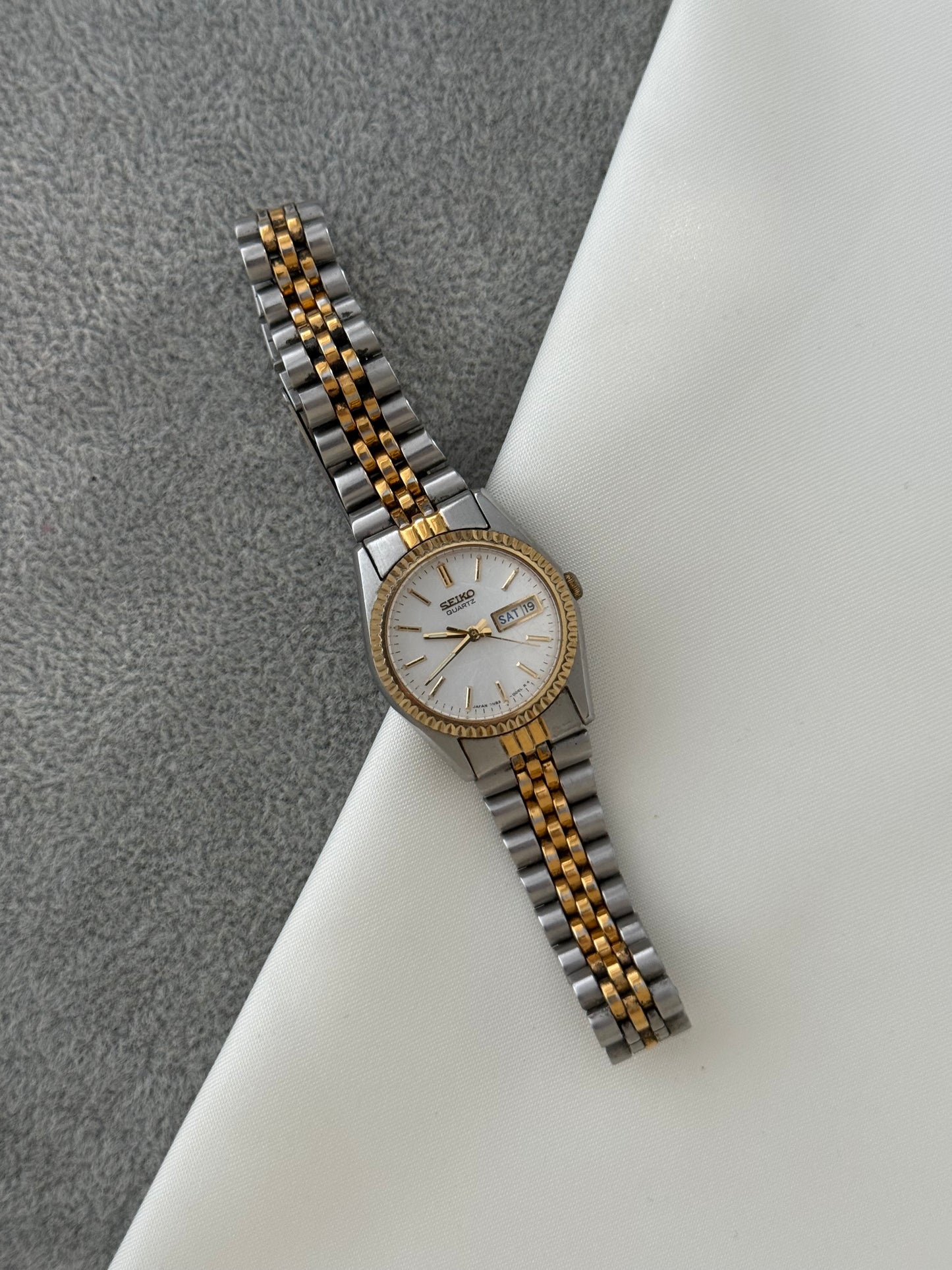 Vintage Two Tone Seiko Watch