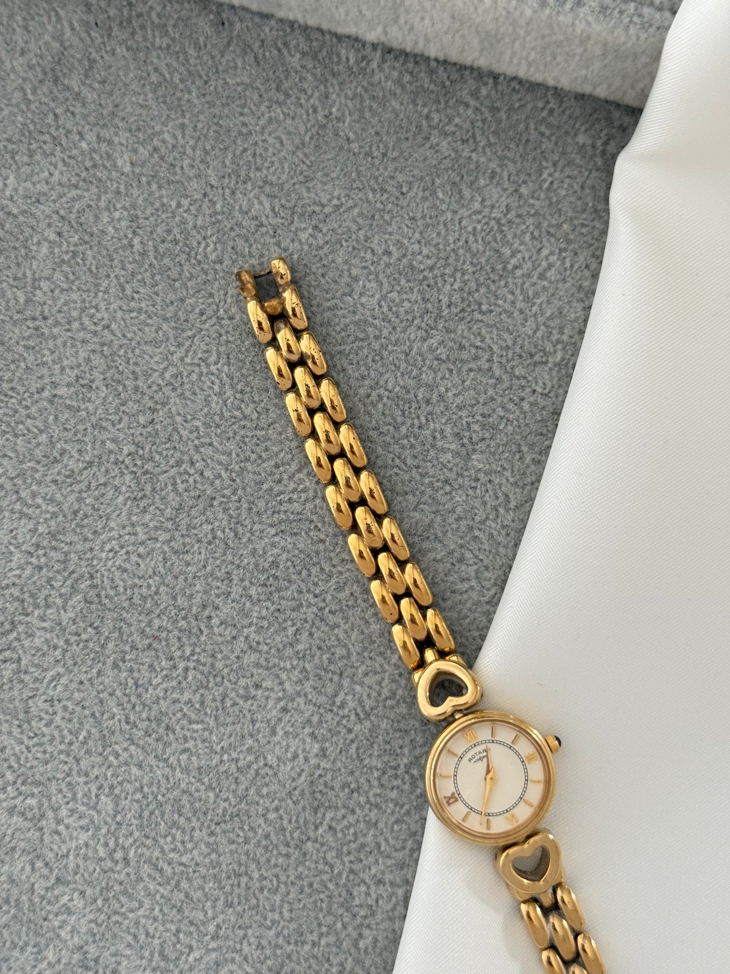 Vintage Heart Rotary Watch