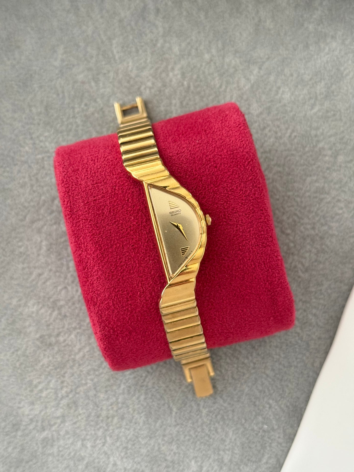 Rare Vintage Half Moon Seiko Watch