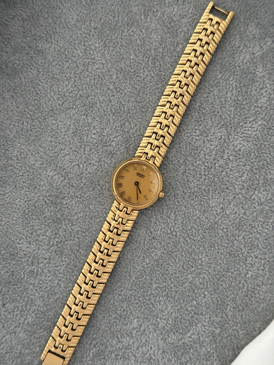 Vintage Champagne Dial Seiko Watch
