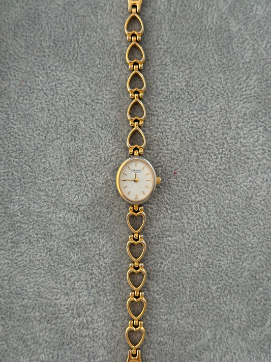 Vintage Bulova Heart Watch