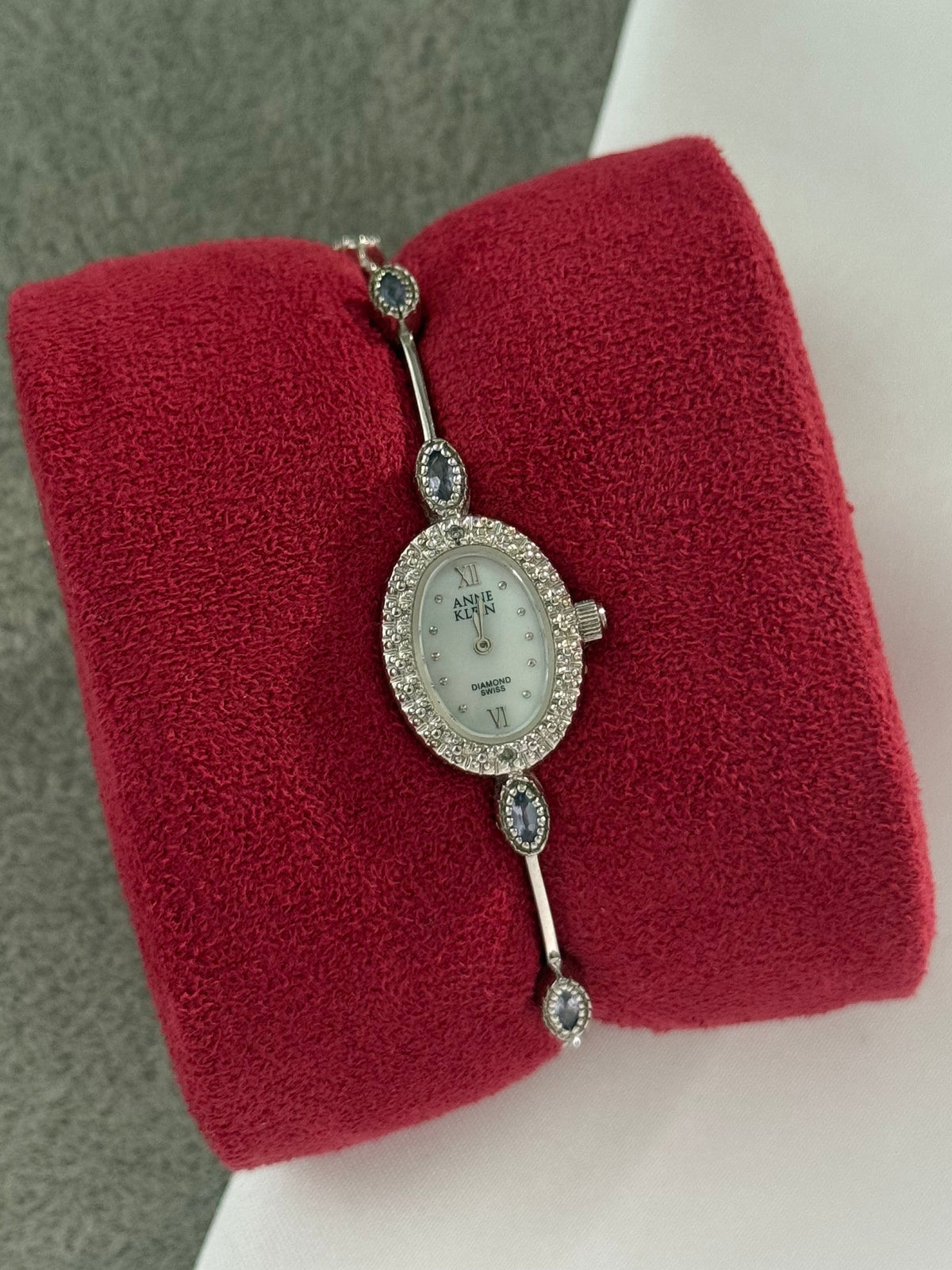 Rare Vintage Anne Klein Watch - Diamond Swiss