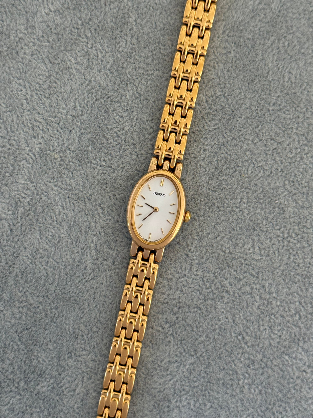 Boxed & Papers 1997 Gold Seiko Watch