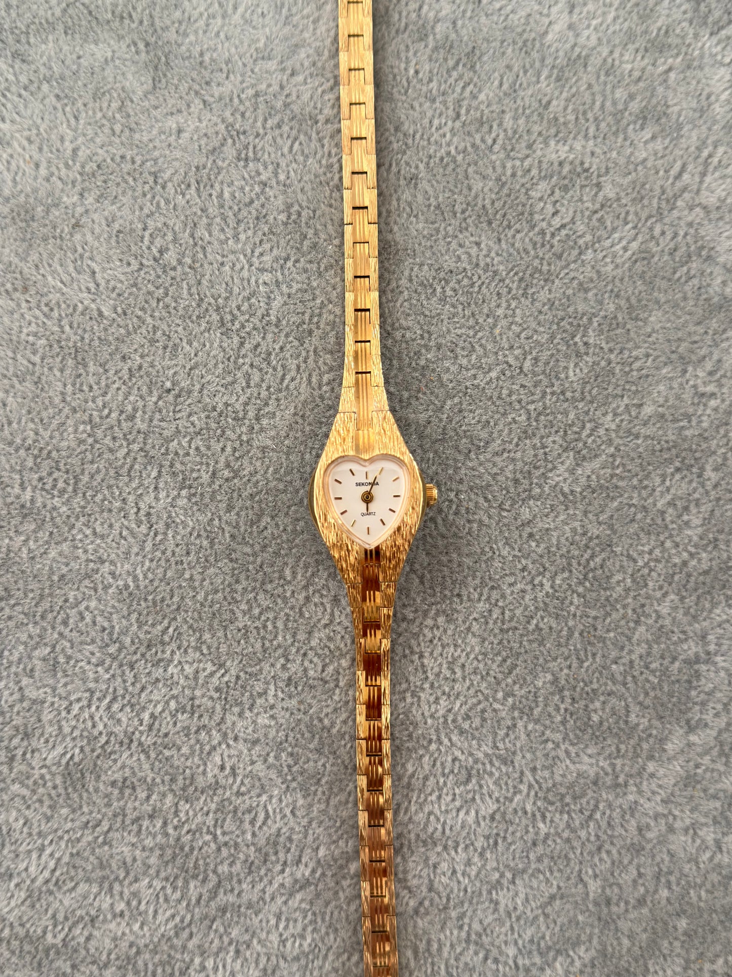 Vintage Heart Dial Watch