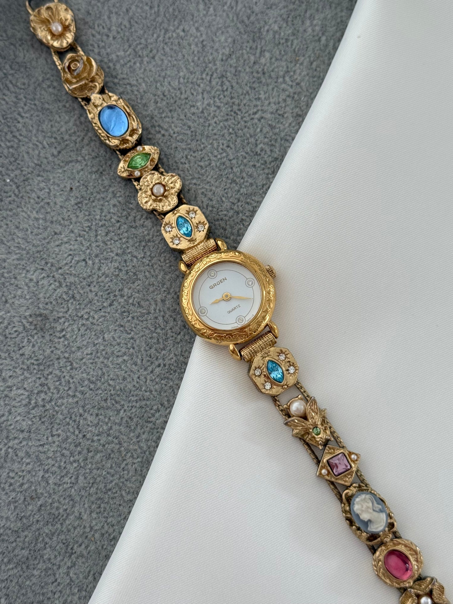 Gorgeous Multi Gem Watch