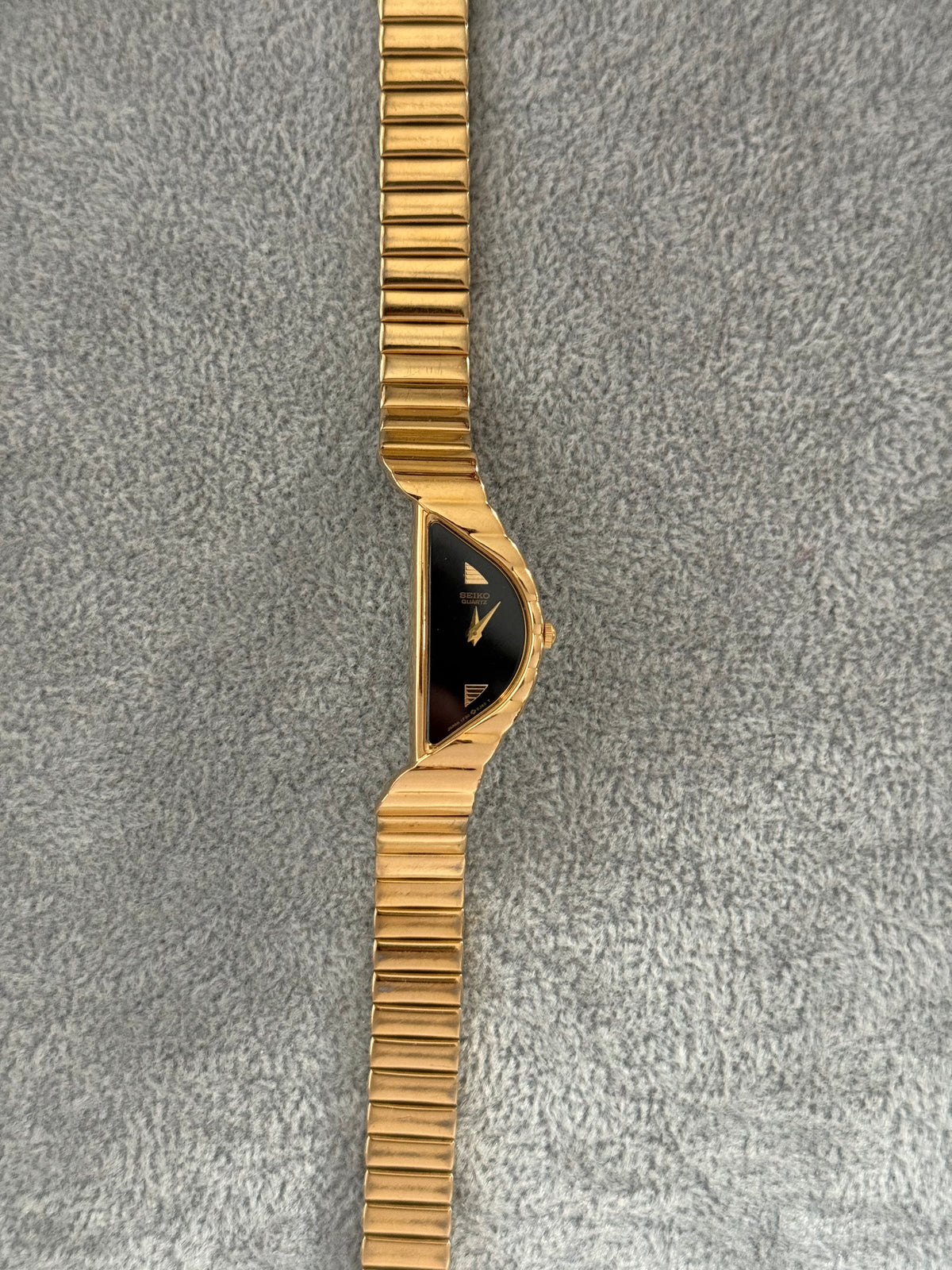 Rare Vintage Half Moon Seiko Watch