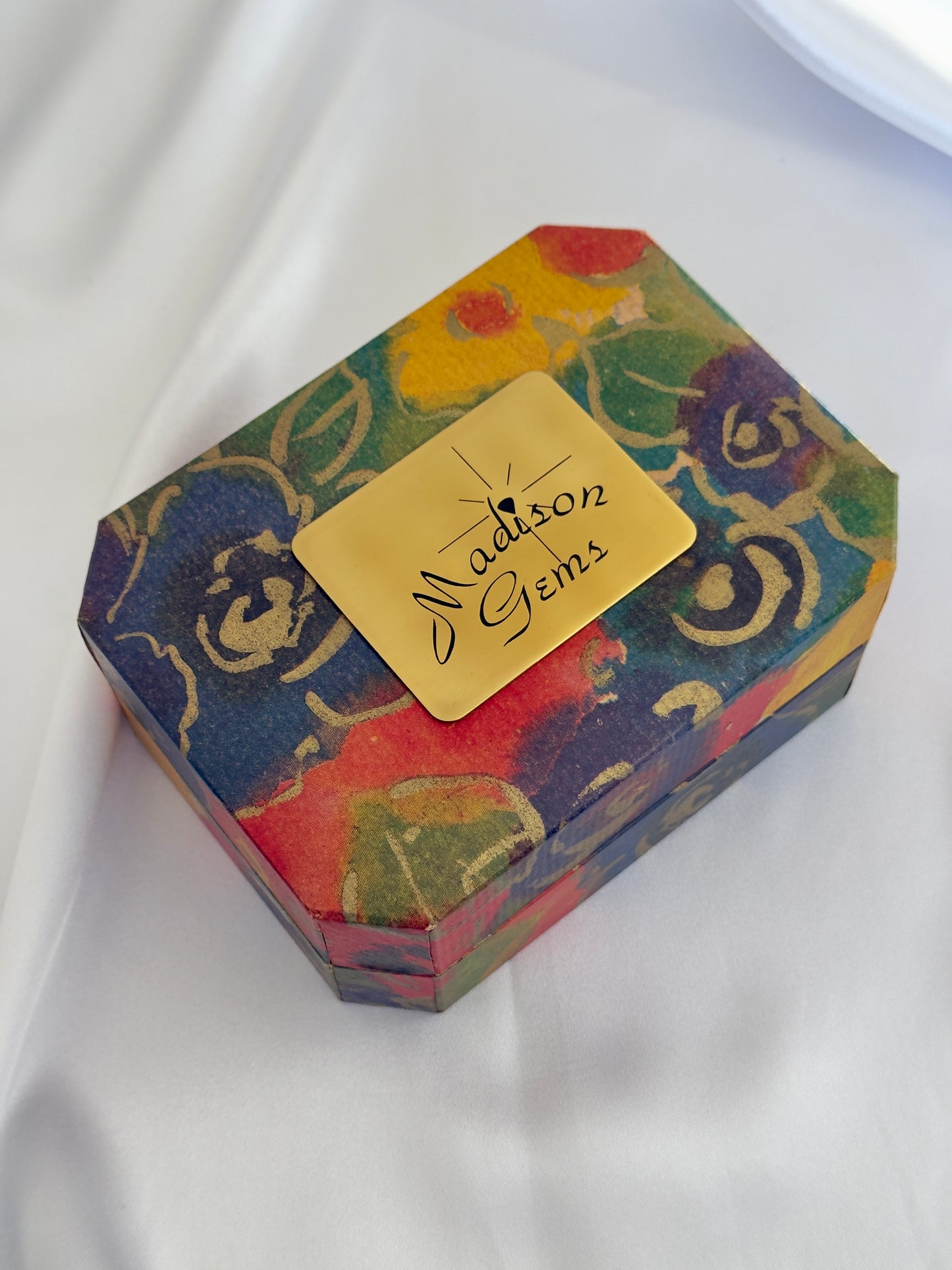 Vintage Emerald Gem Watch