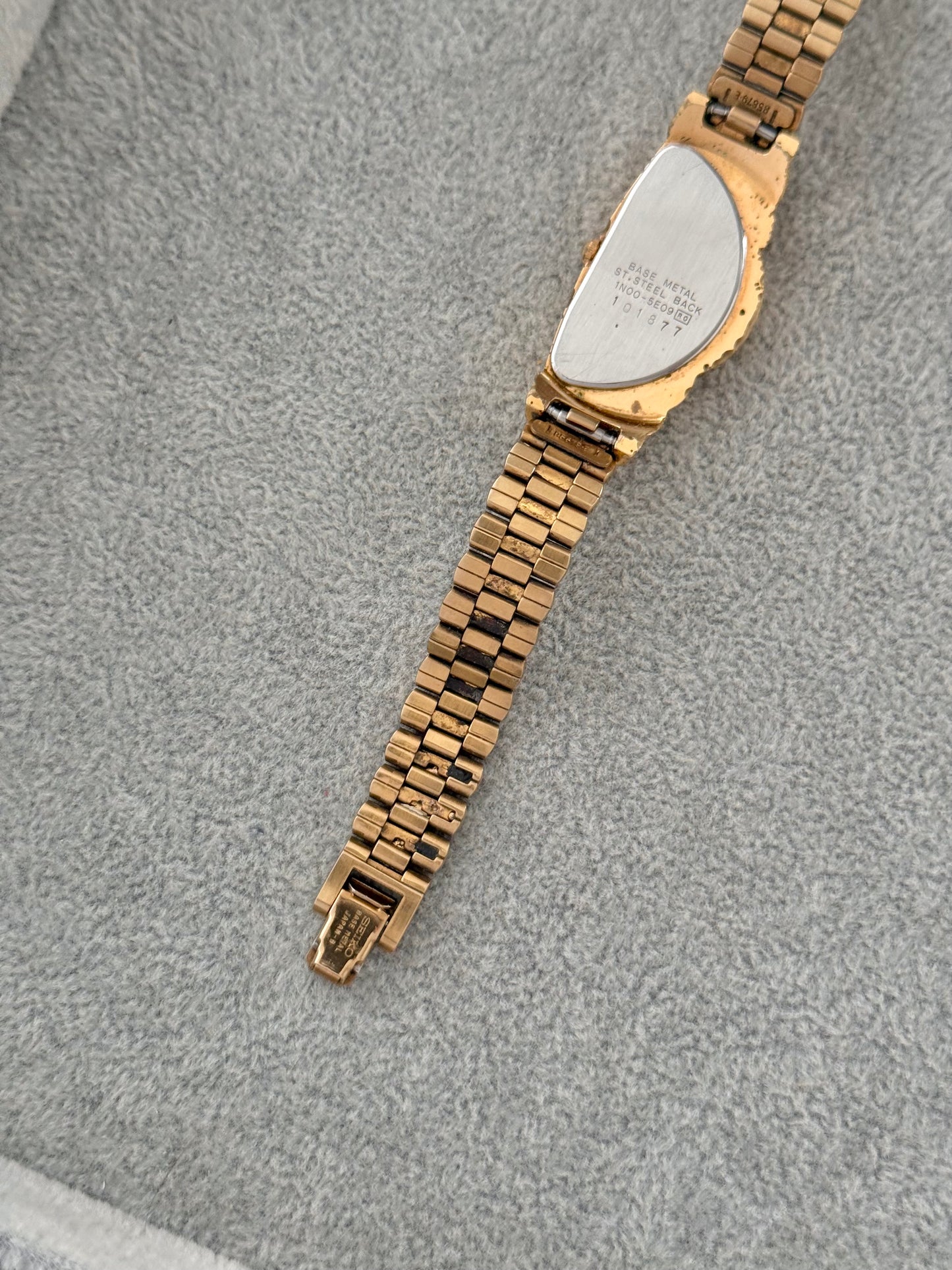 Vintage Half Moon Seiko Watch