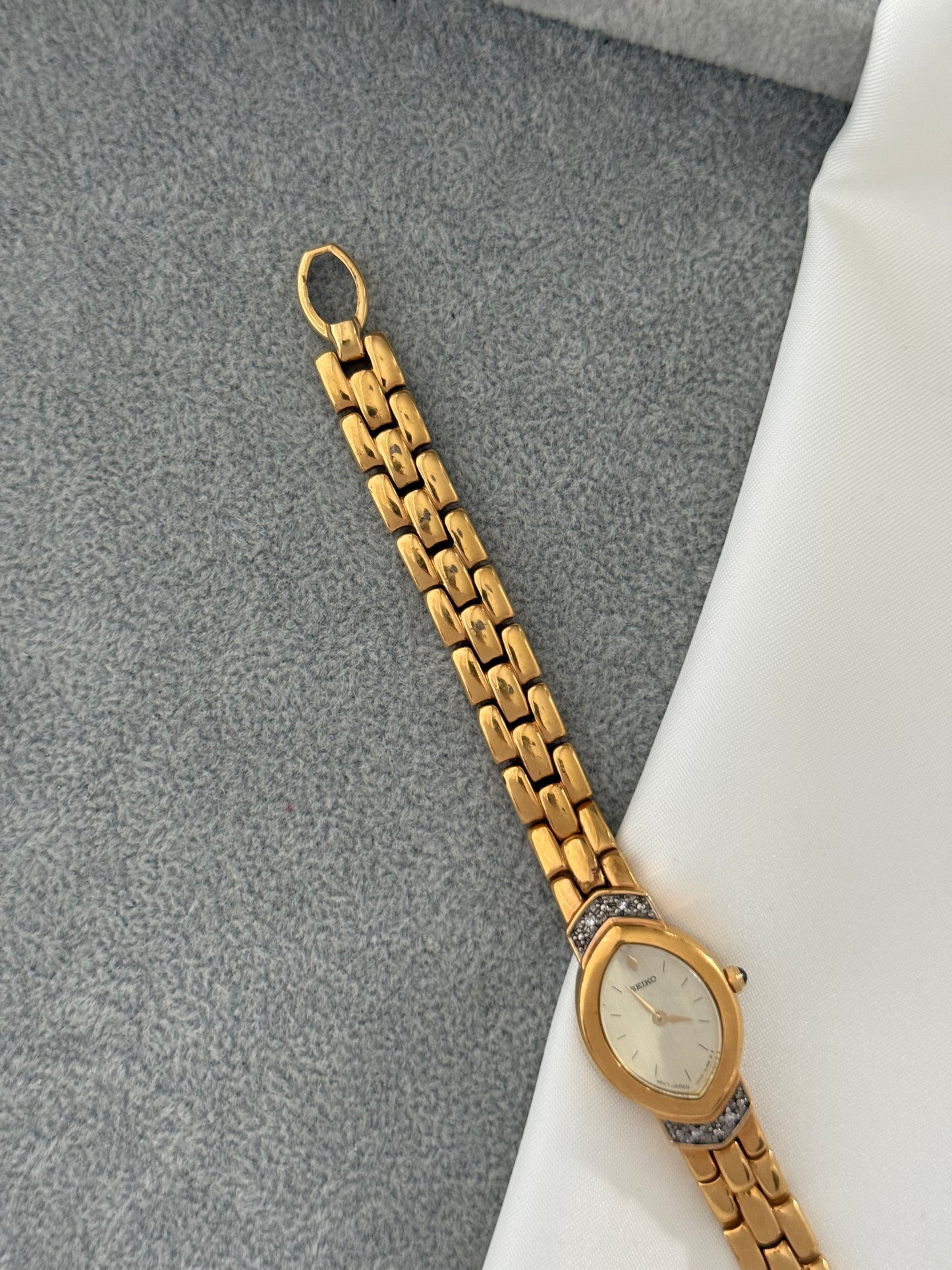 1990’s Diamond Bezel Seiko Watch