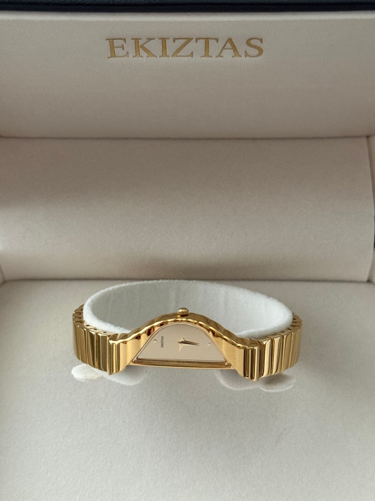 Ekiztas Half Moon Watch – Gold Dial – photo 3