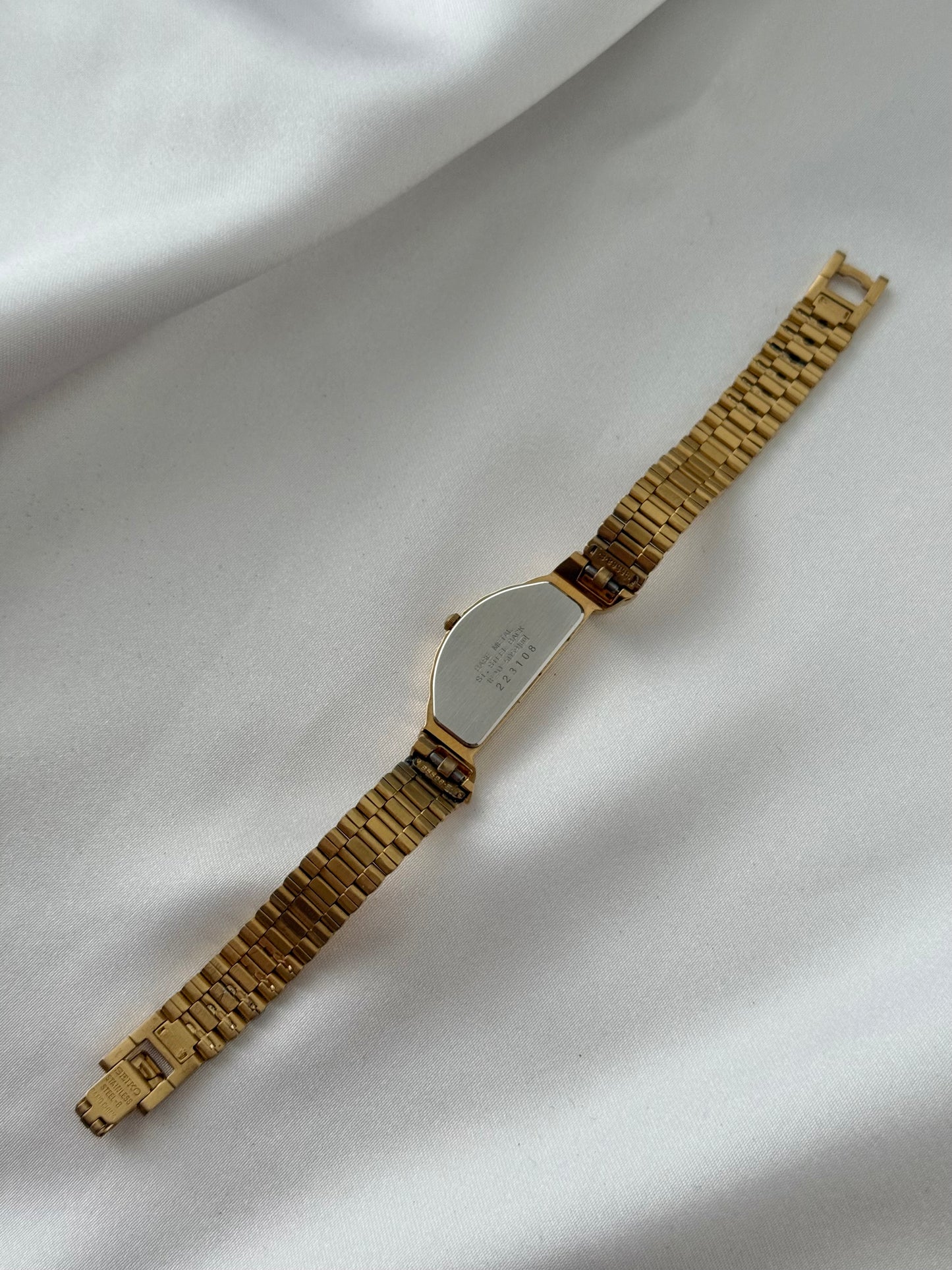 Rare Vintage Half Moon Seiko Watch