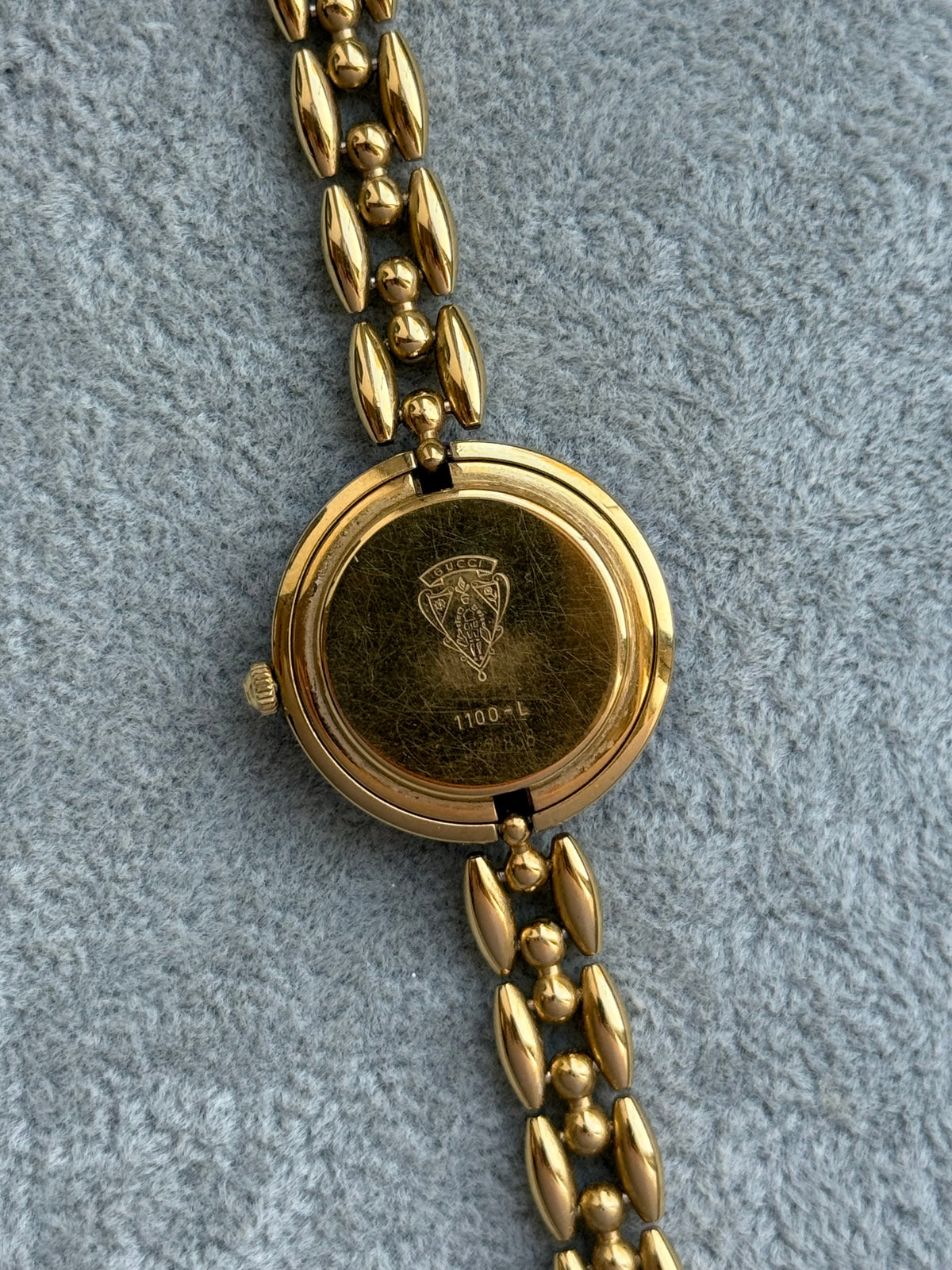 Vintage Gucci 1200L Watch with 6 Interchangeable Bezels