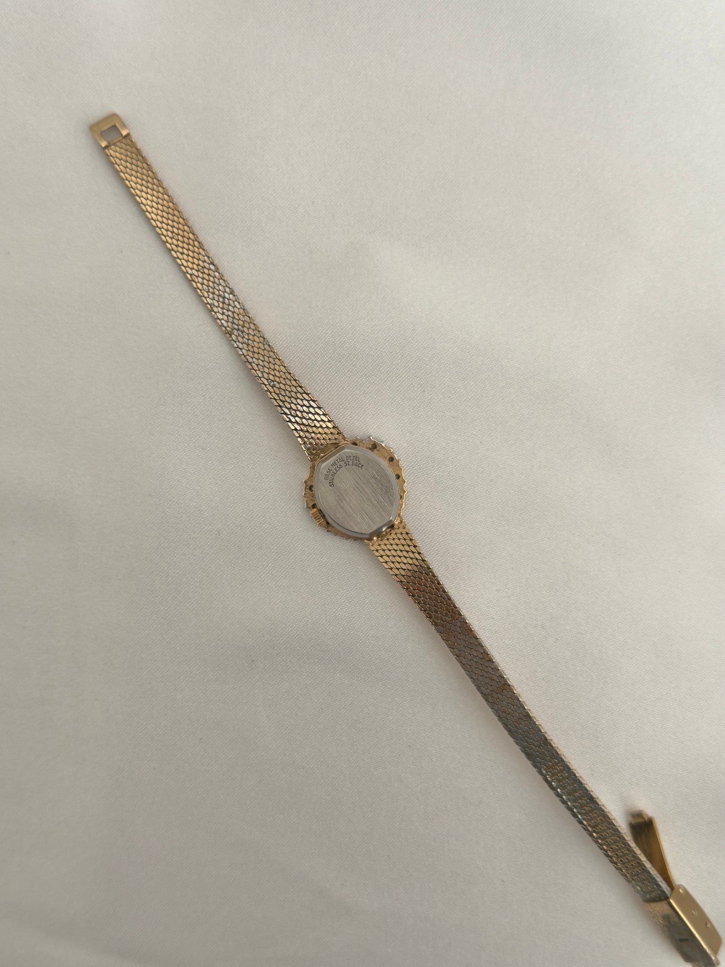 Rare 90’s Heart Diamond Bezel Geneva Watch