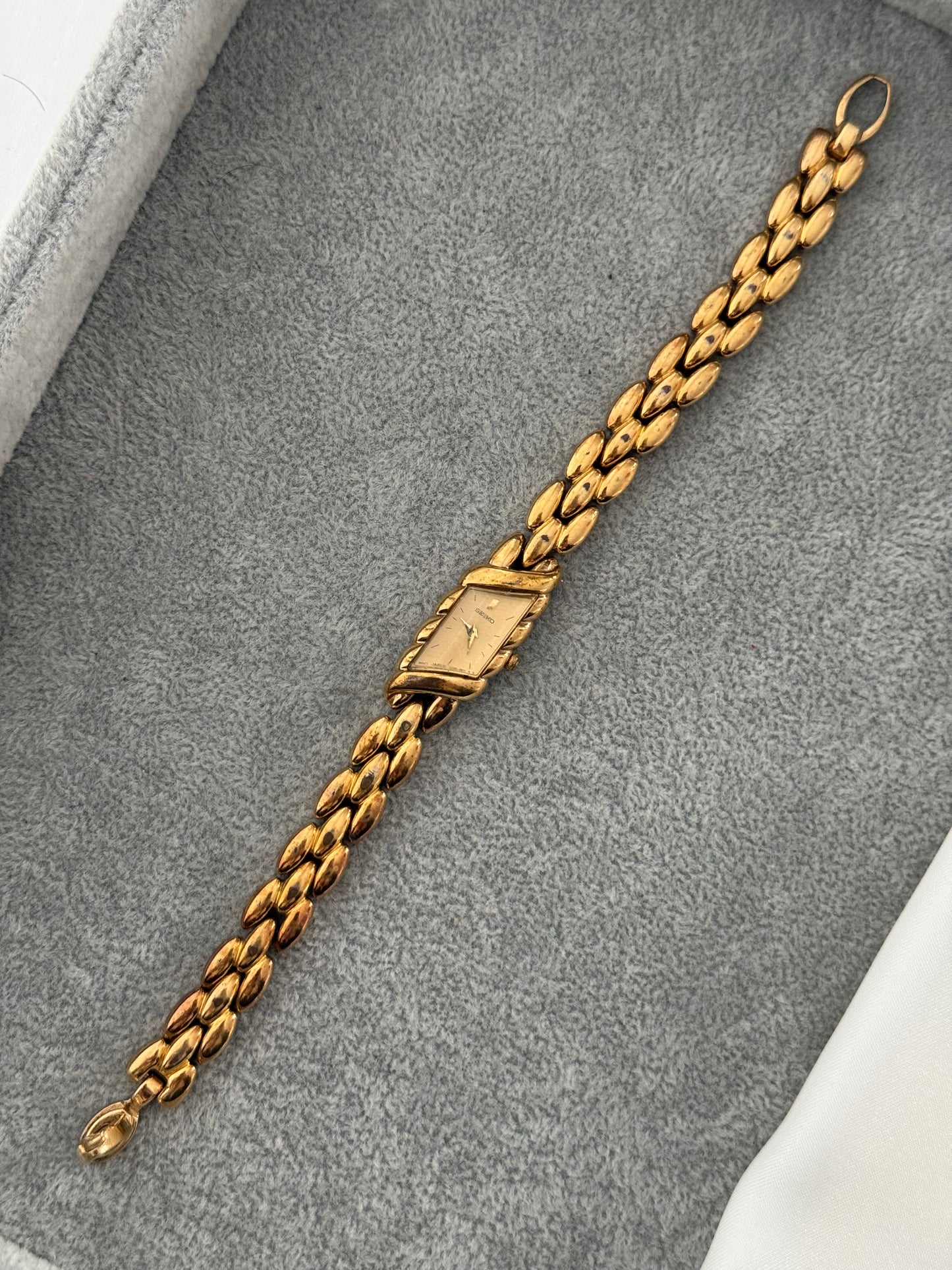 Rare Vintage Asymmetric Seiko Watch