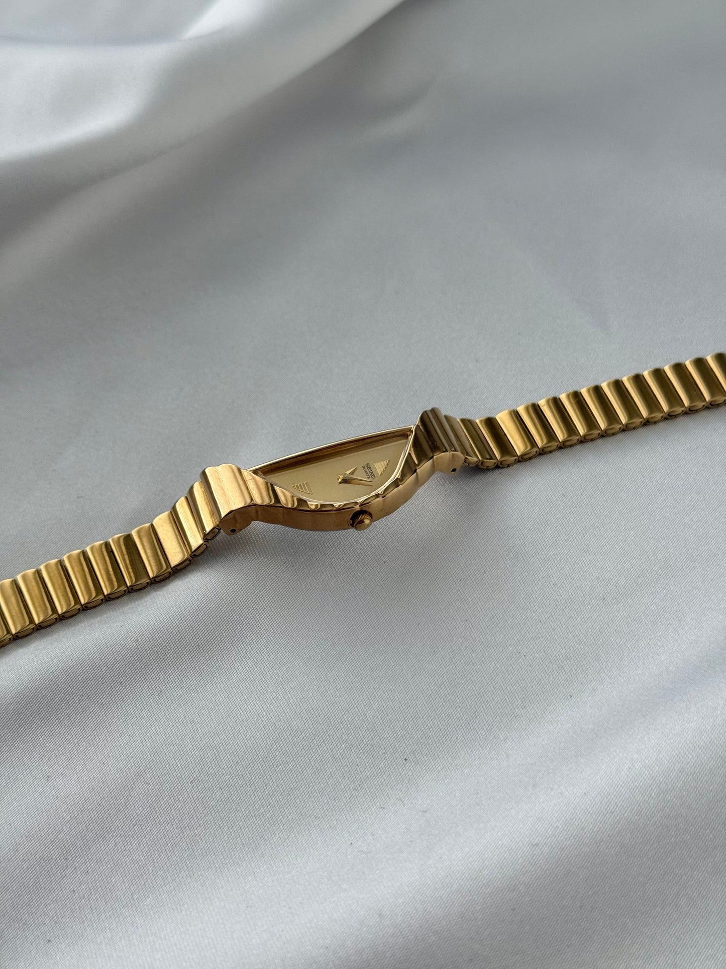 Rare Vintage Half Moon Seiko Watch