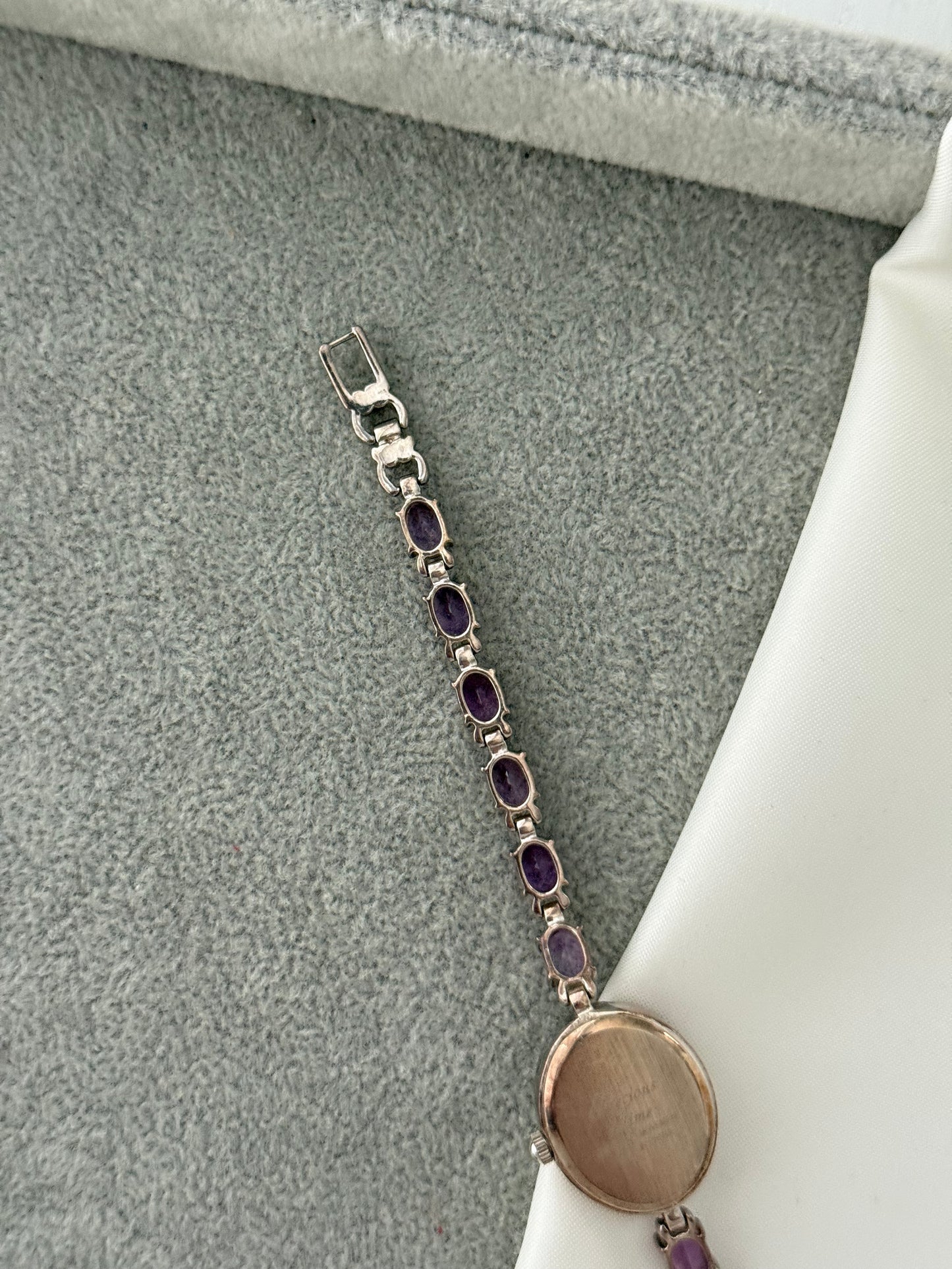 Vintage Purple Gem Watch