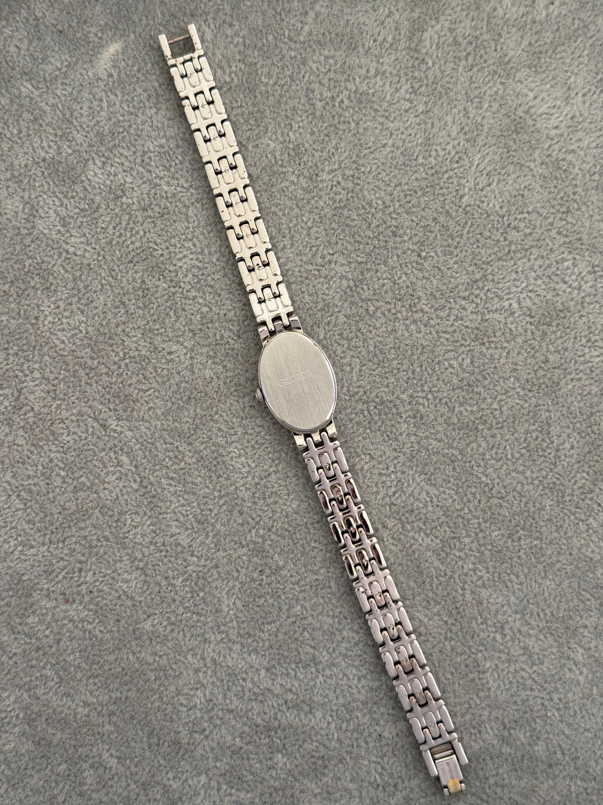 Vintage 1991 Silver Seiko Watch 1N00-6M90