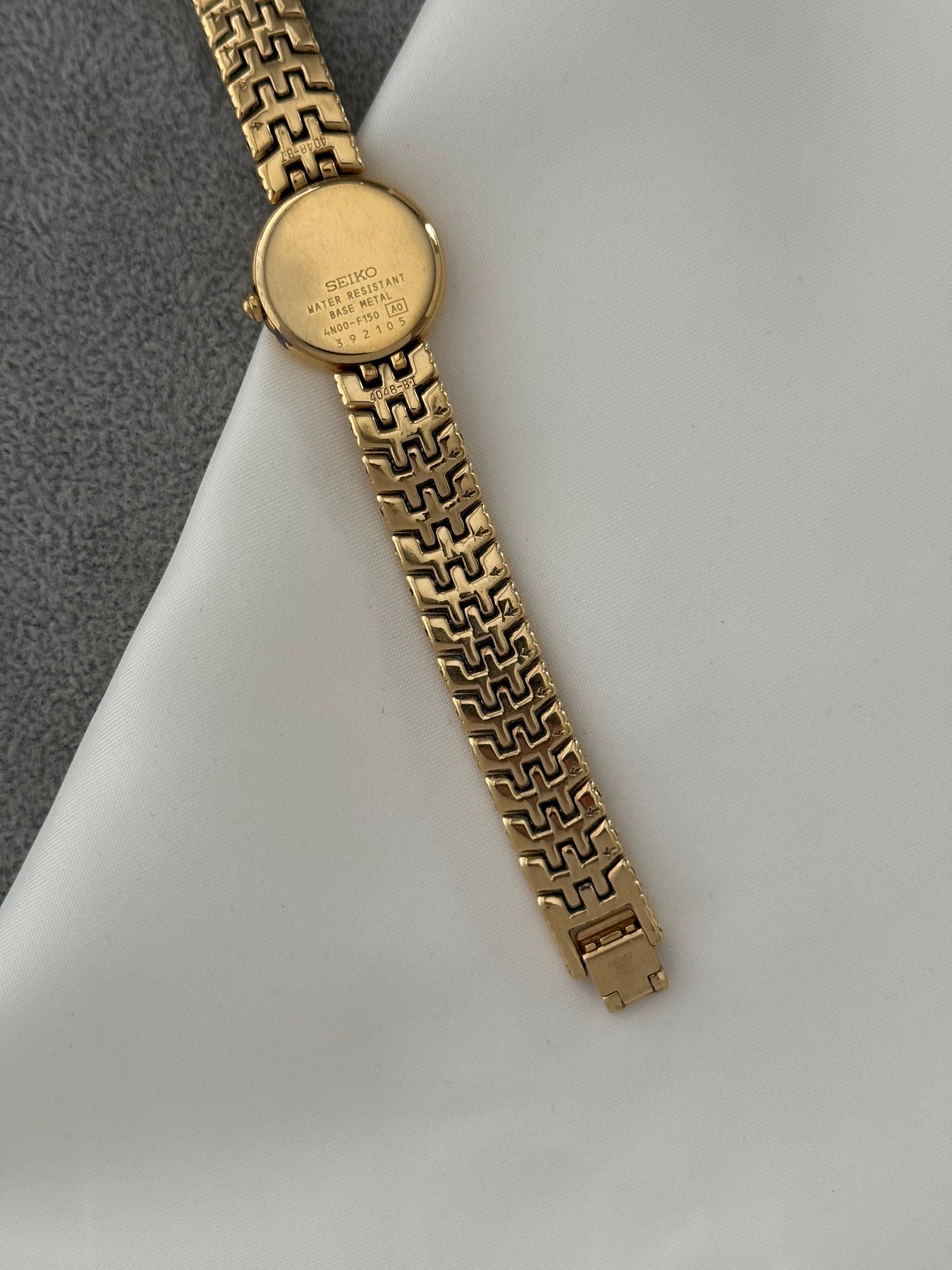 Vintage Champagne Dial Seiko Watch