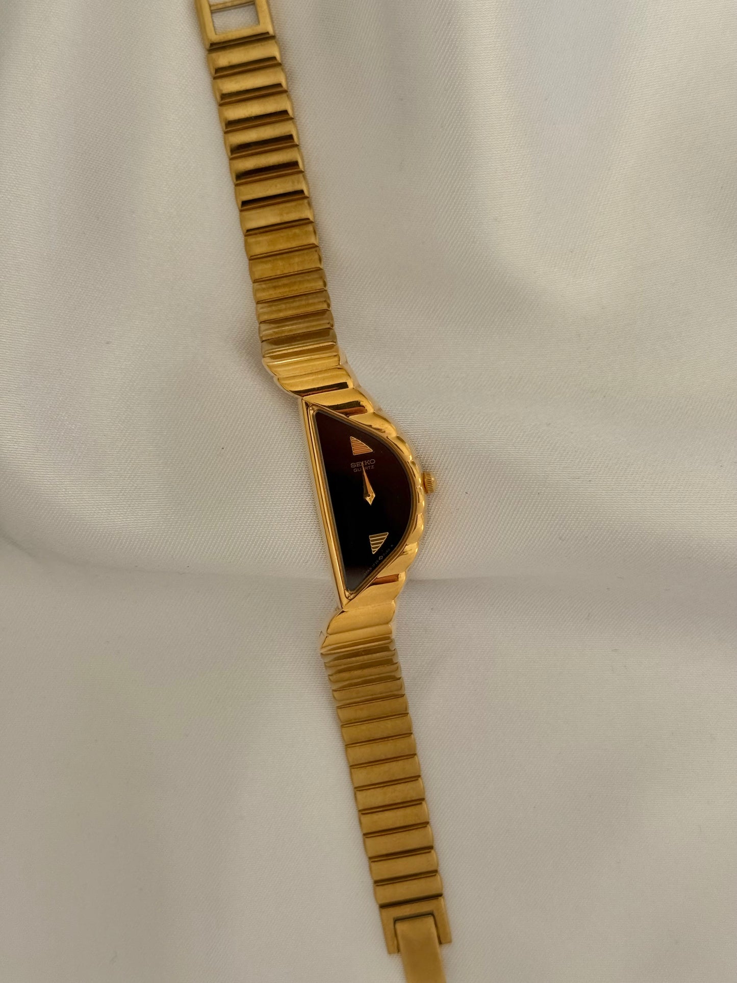 Rare Vintage Half Moon Seiko Watch