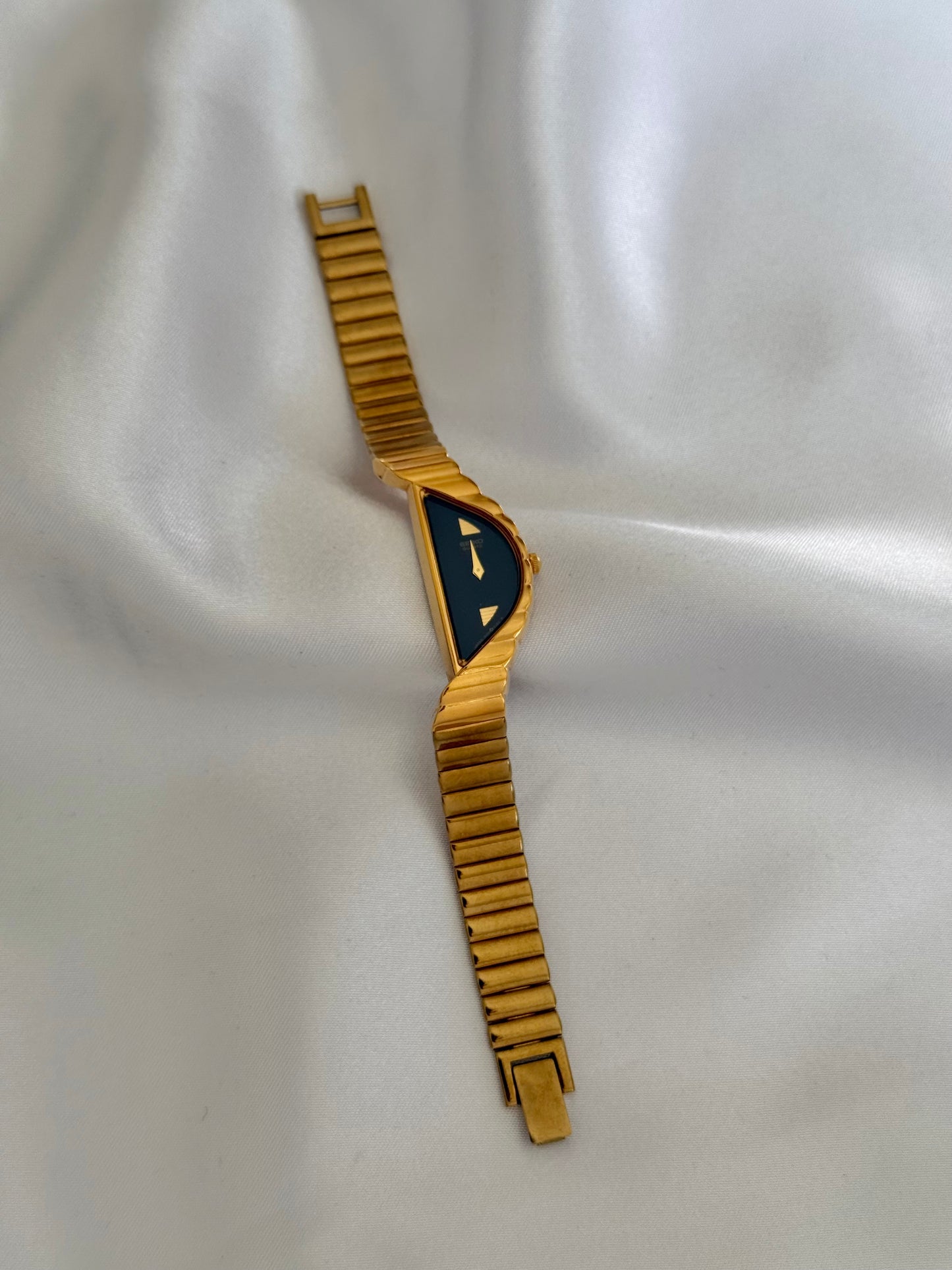 Rare Vintage Half Moon Seiko Watch