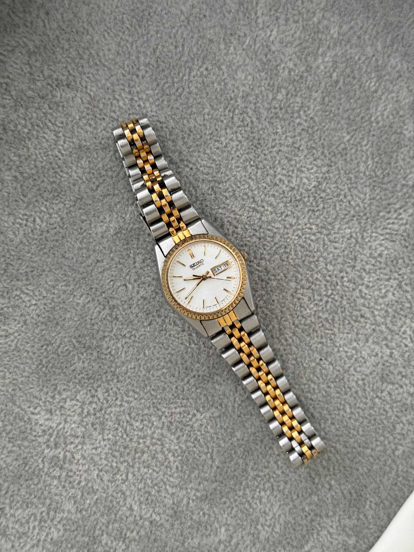 Vintage Two Tone Seiko Watch