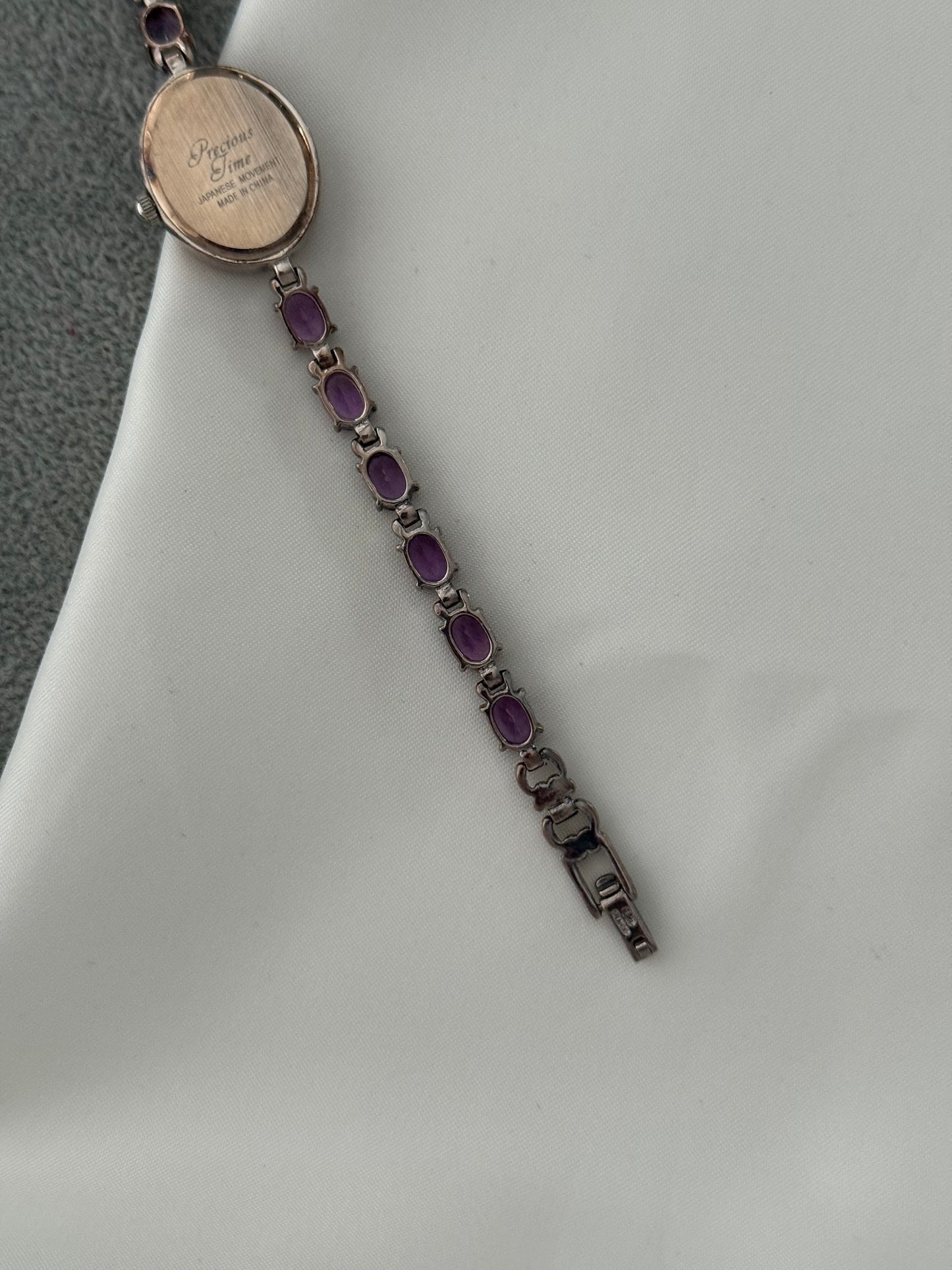 Vintage Purple Gem Watch